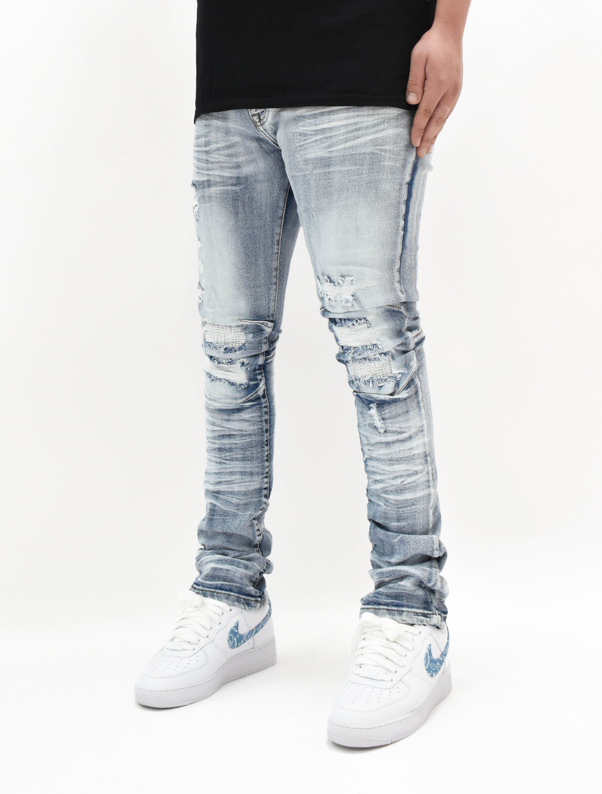FW33484 Creased Denim