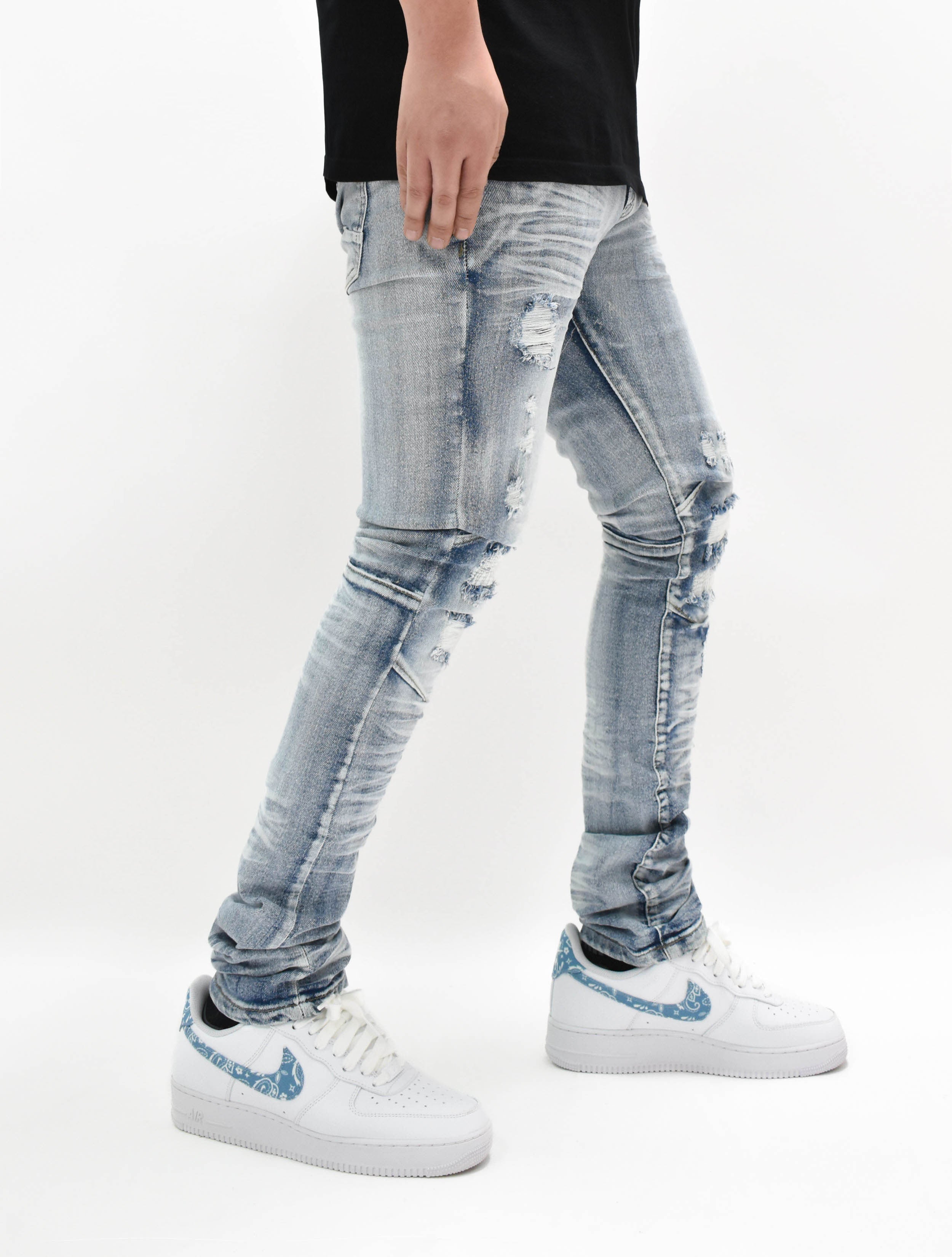 FW33484 Creased Denim