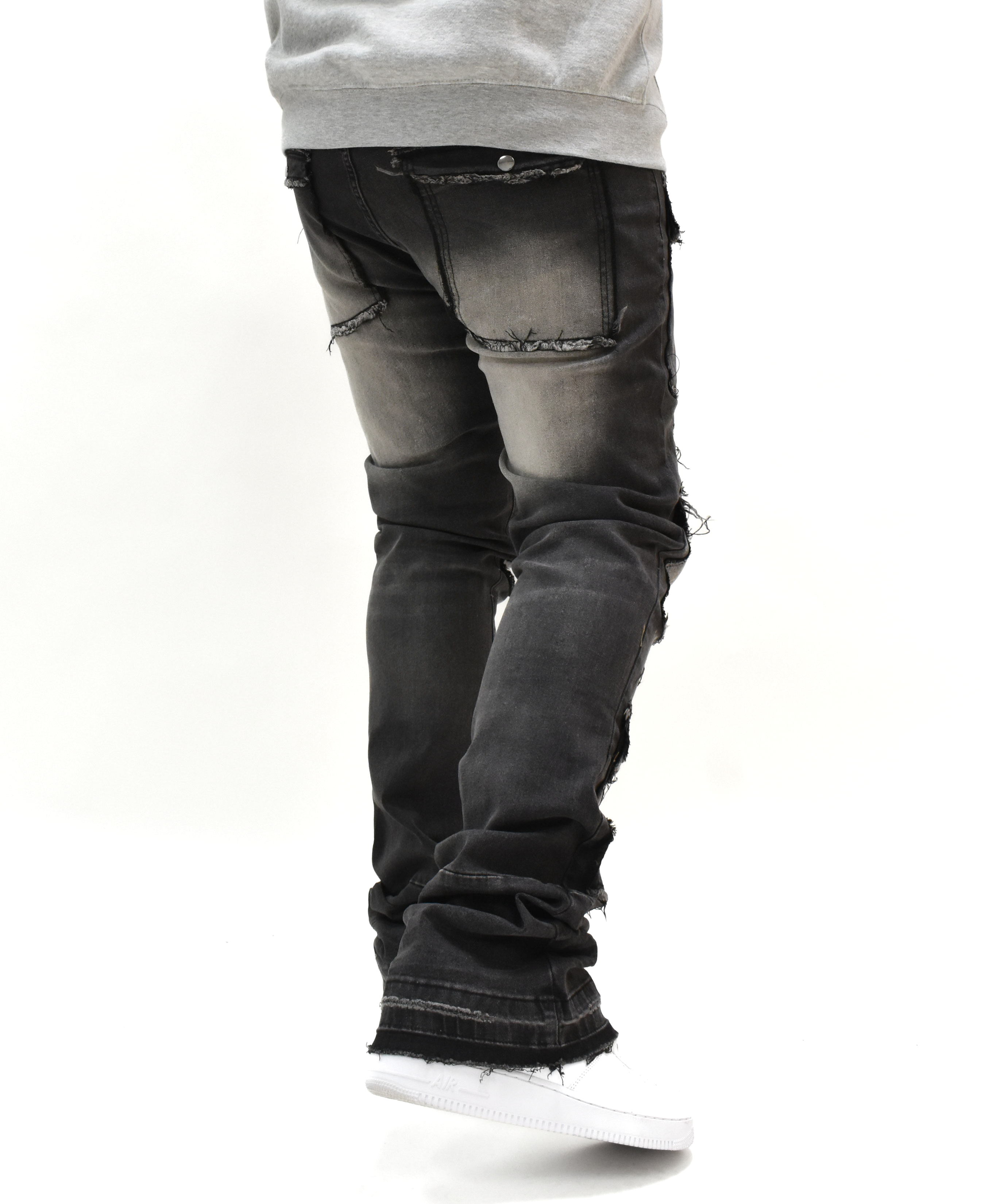 S3691 Washed Stacked Denim