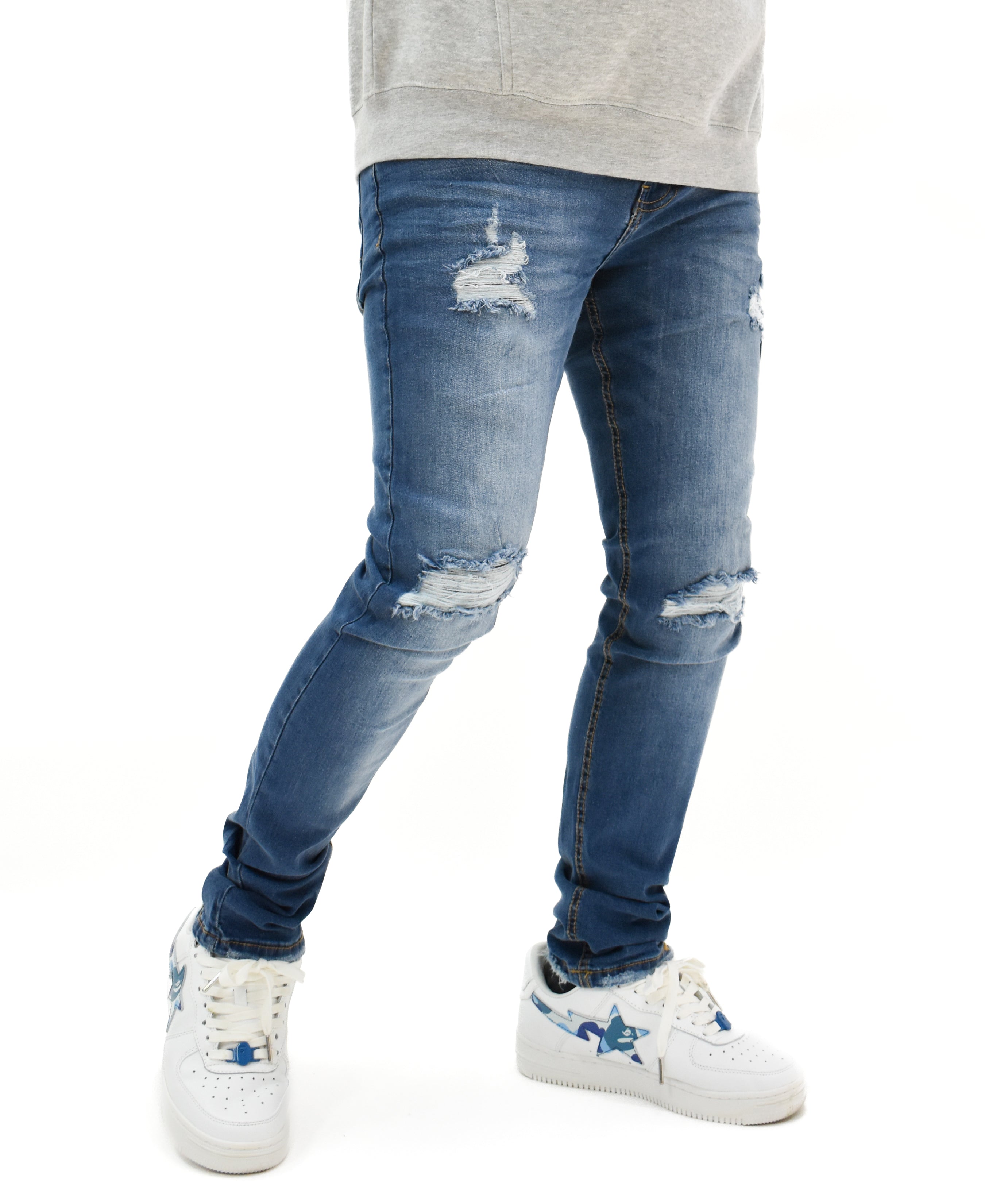 S302 Ripped Denim