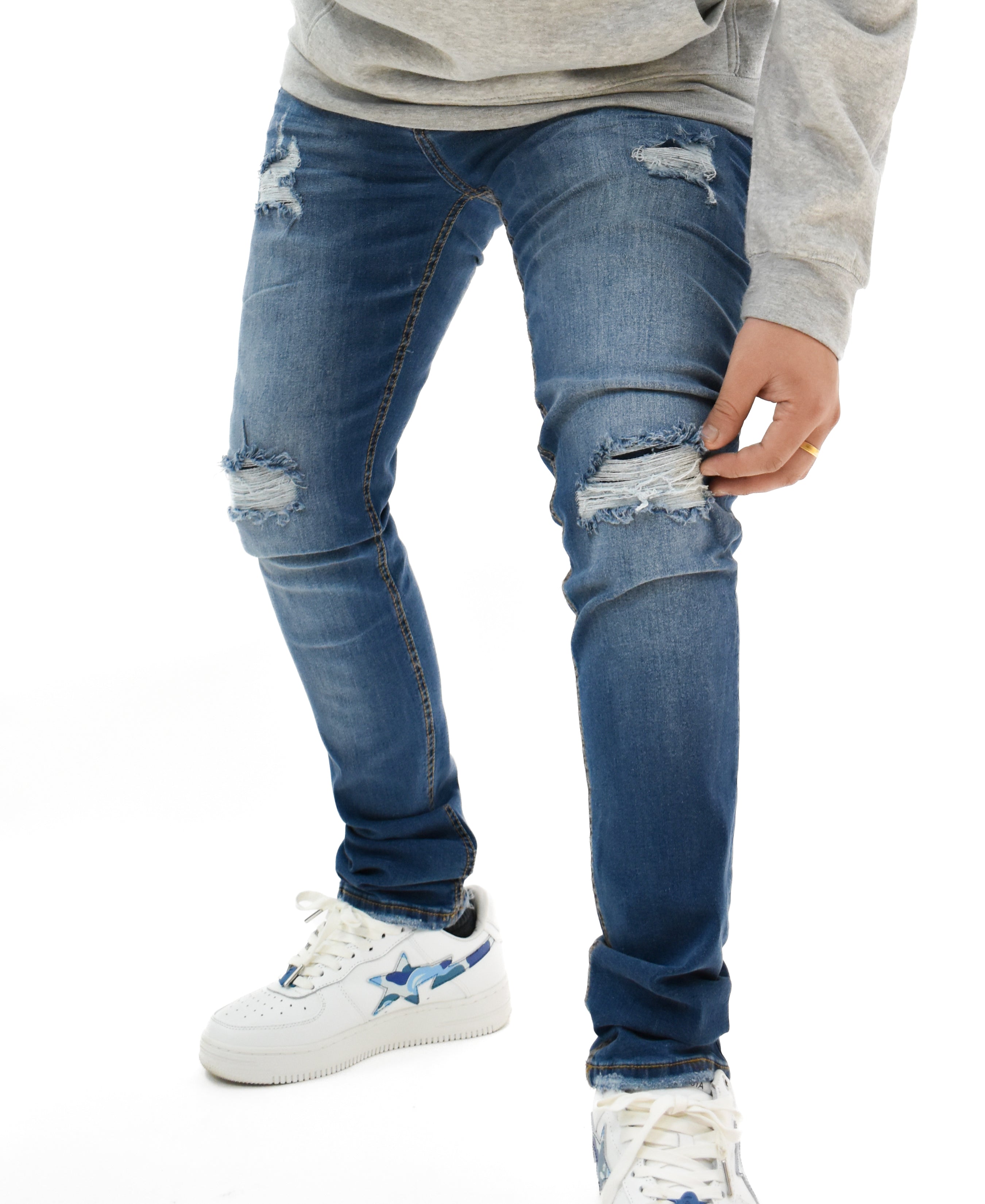 S302 Ripped Denim