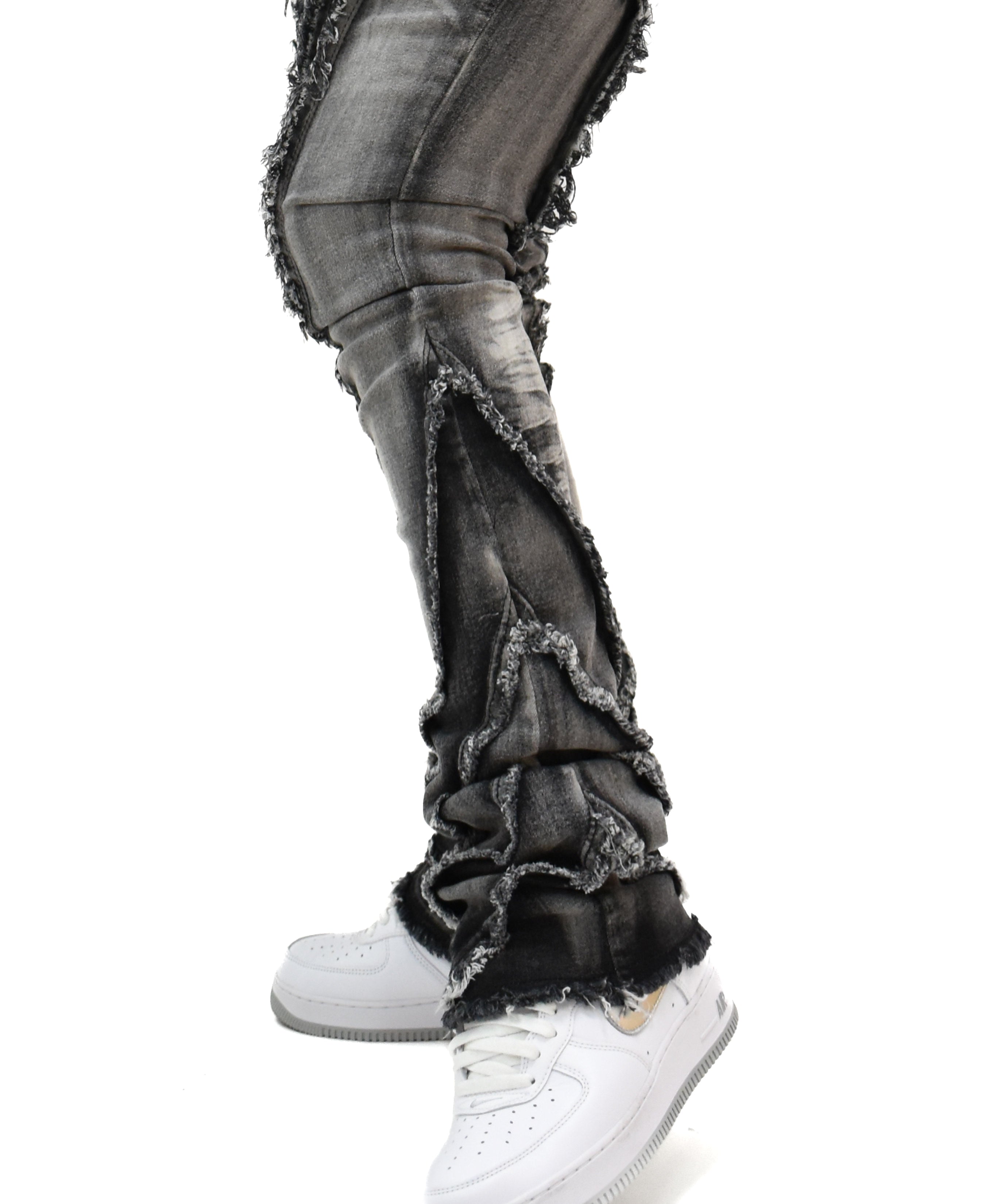 FW33090 Wavy Stacked Denim