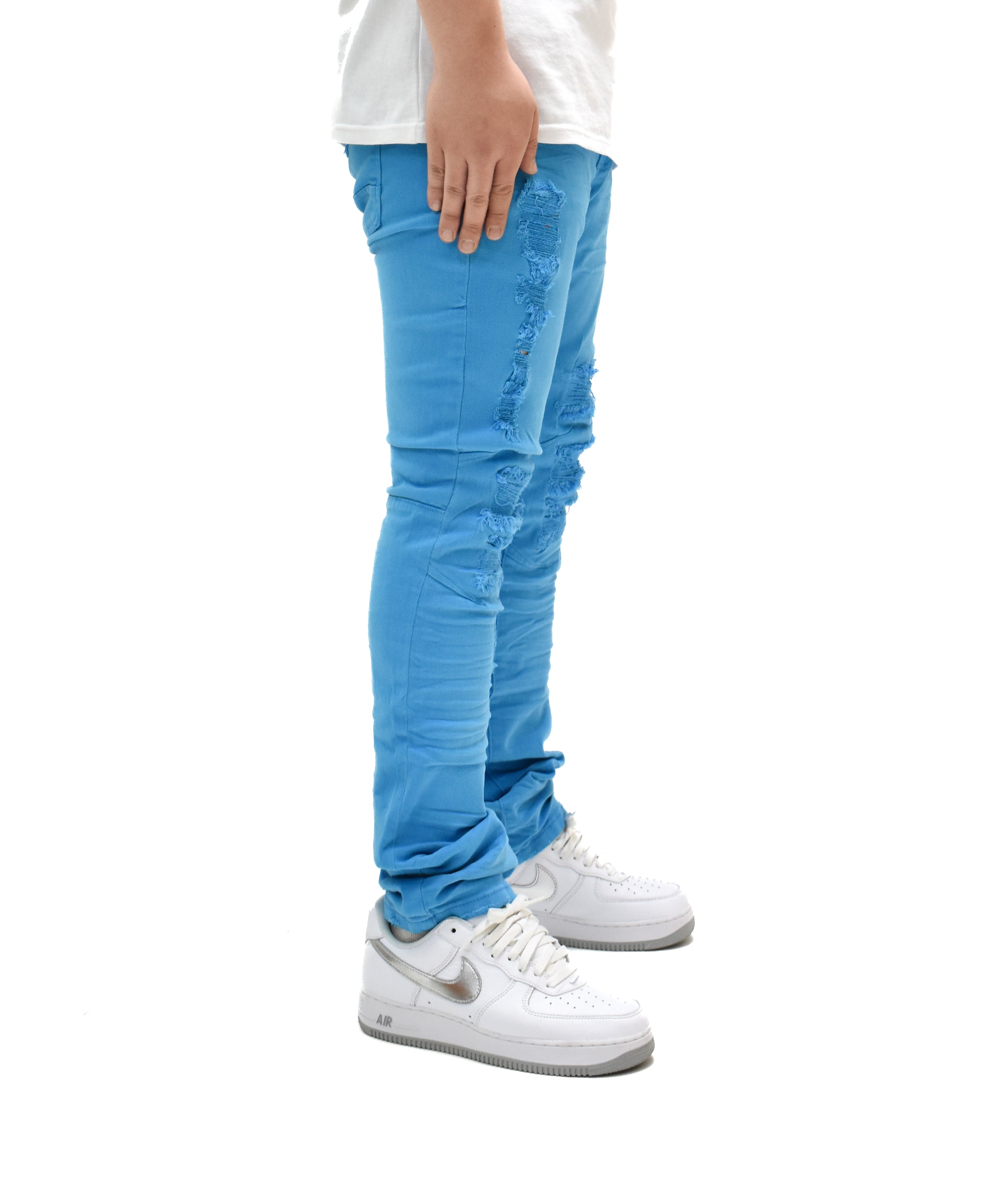 FW33484 Creased Denim