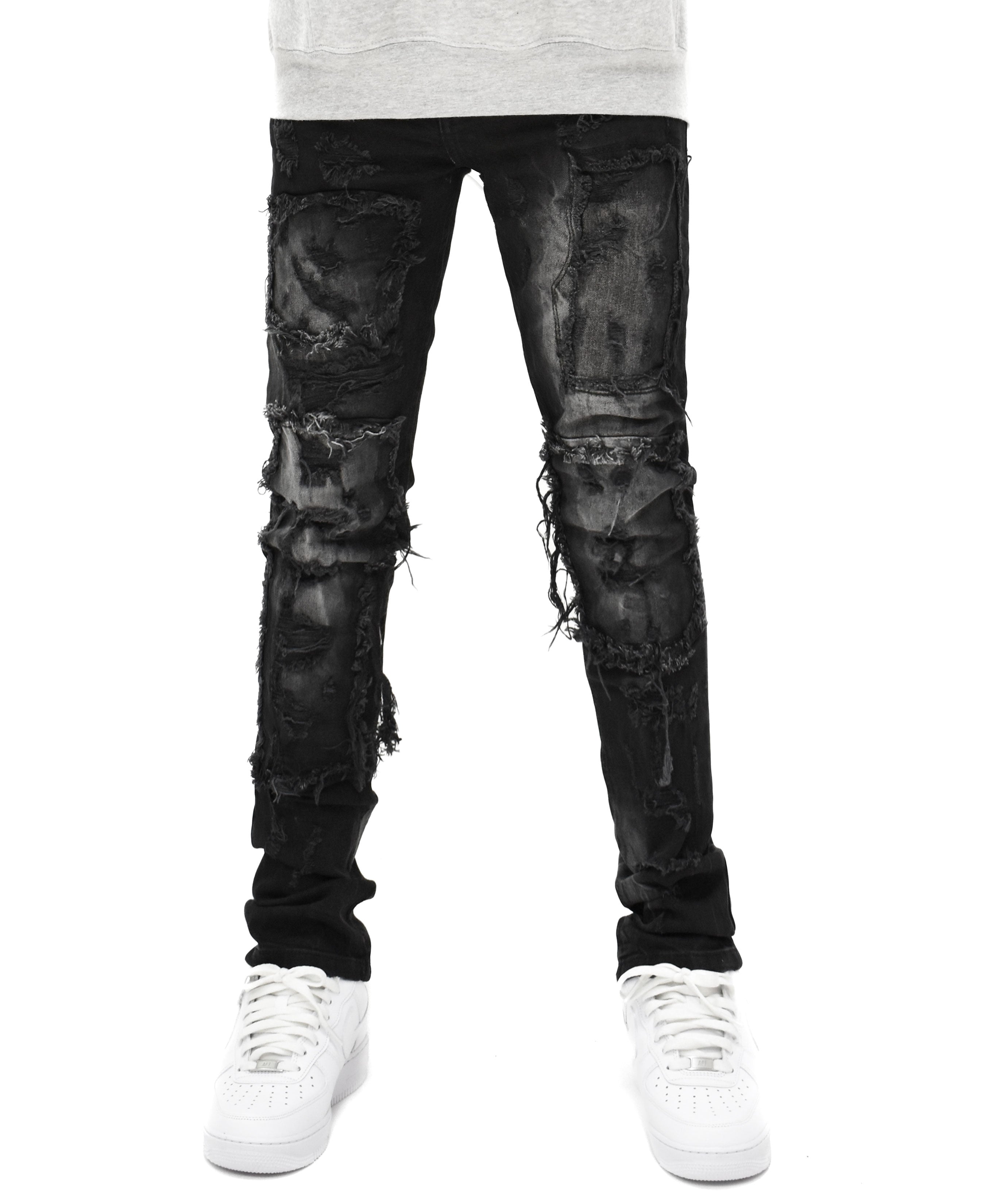 T4057 Rip & Repair Denim
