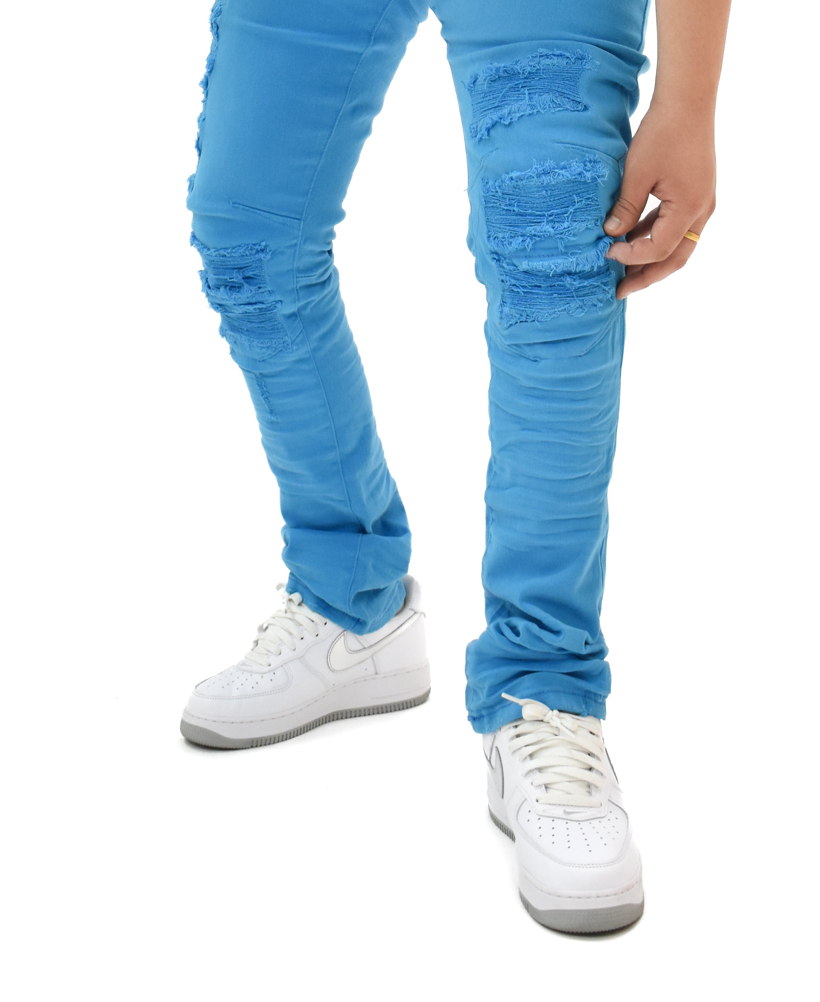 FW33484 Creased Denim