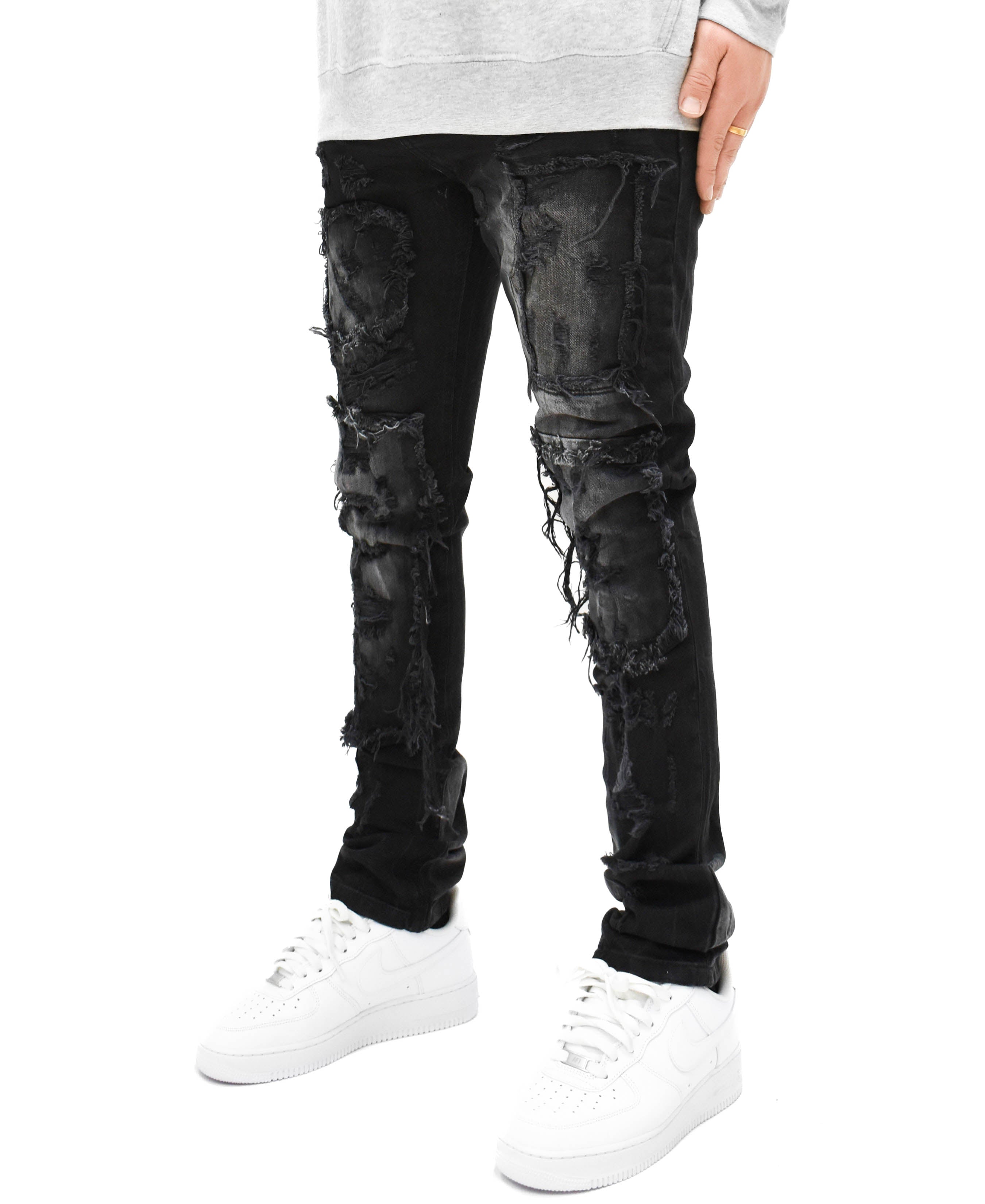 T4057 Rip & Repair Denim