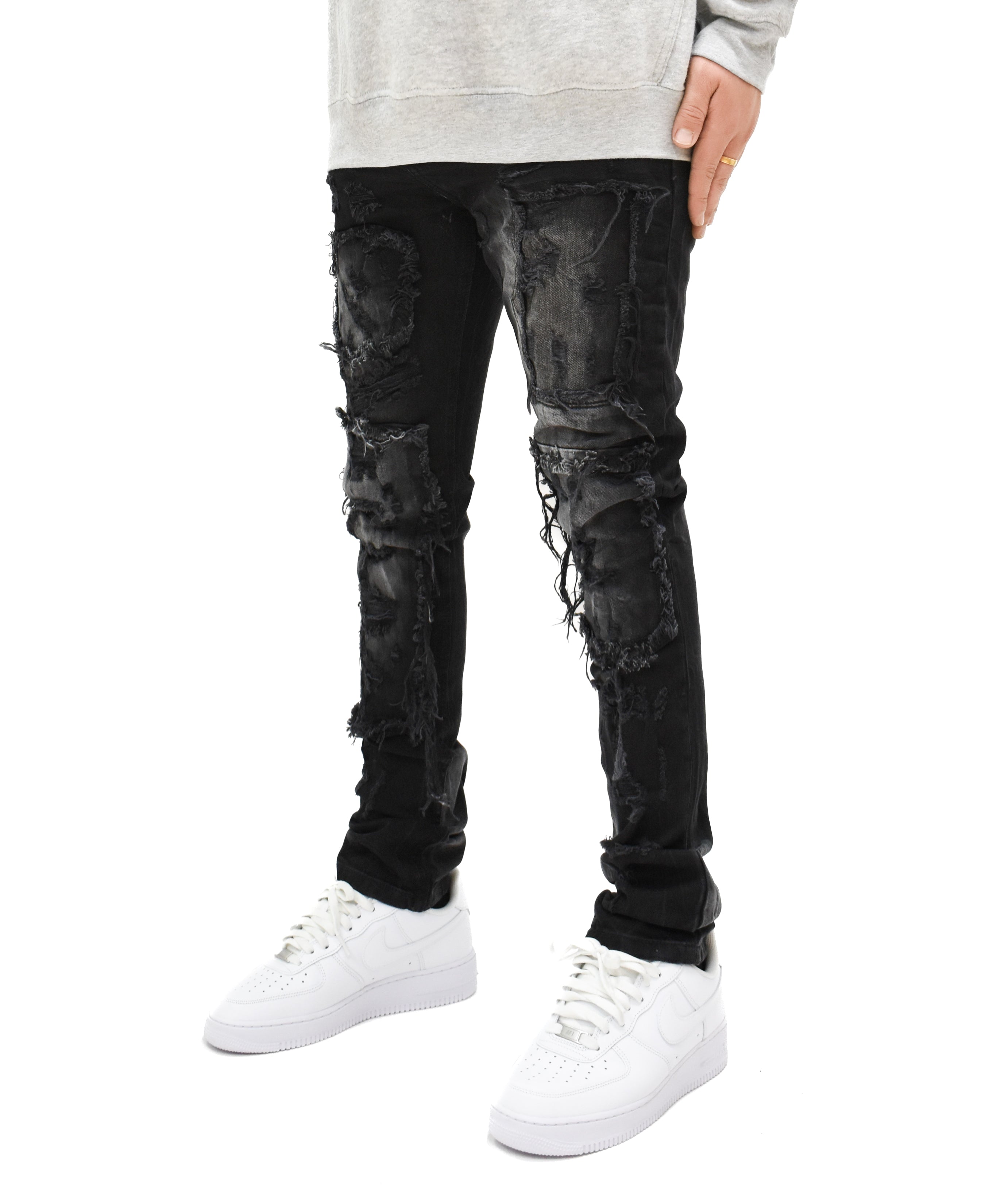 T4057 Rip & Repair Denim