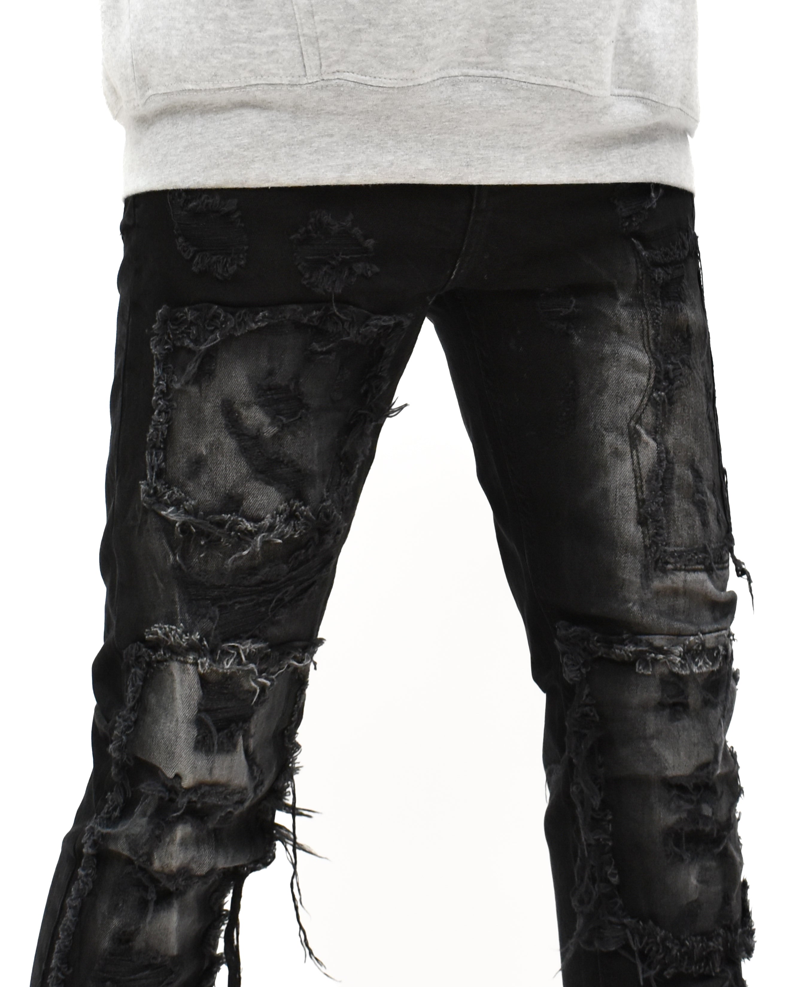 T4057 Rip & Repair Denim