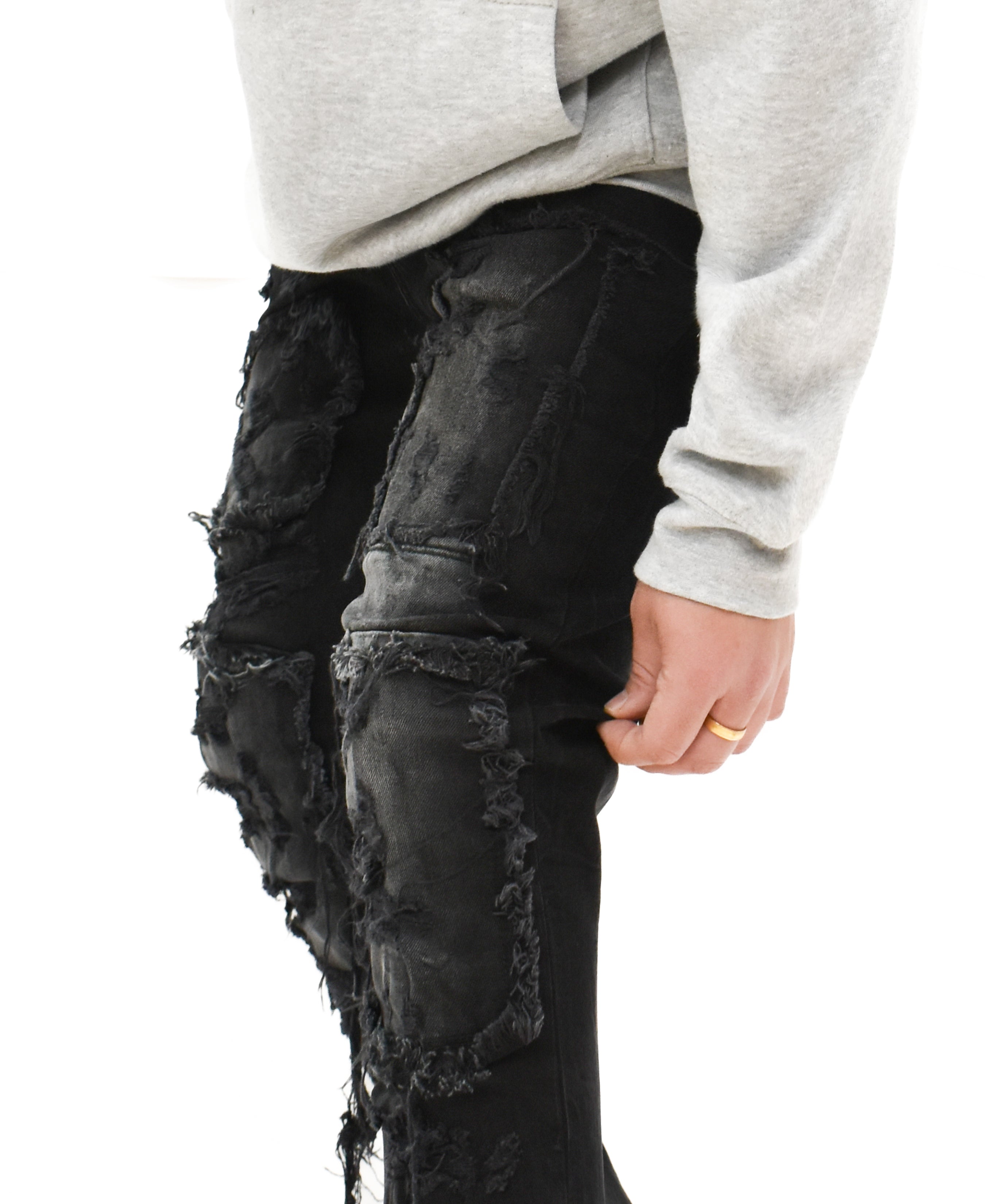 T4057 Rip & Repair Denim