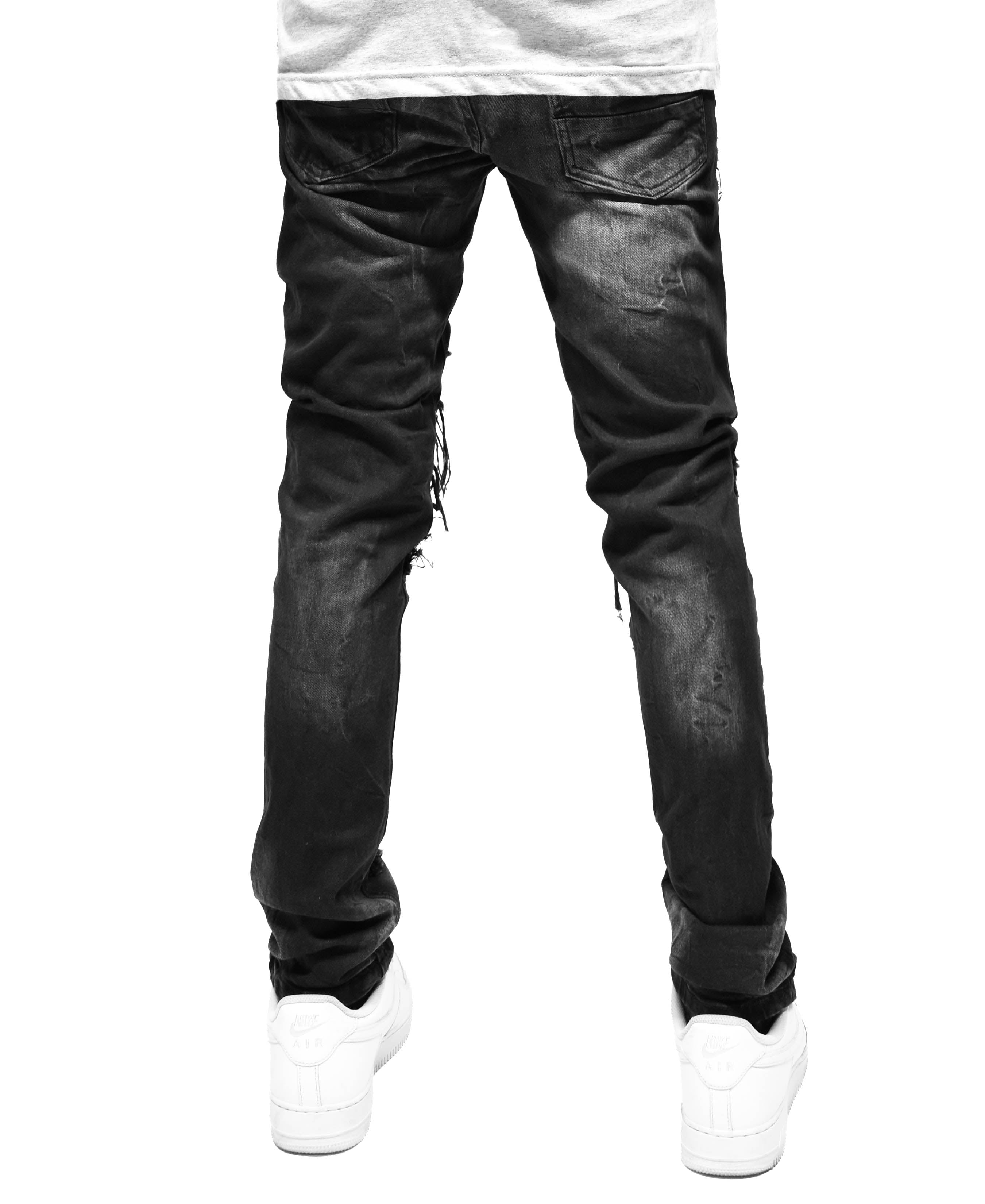 T4057 Ripped Denim