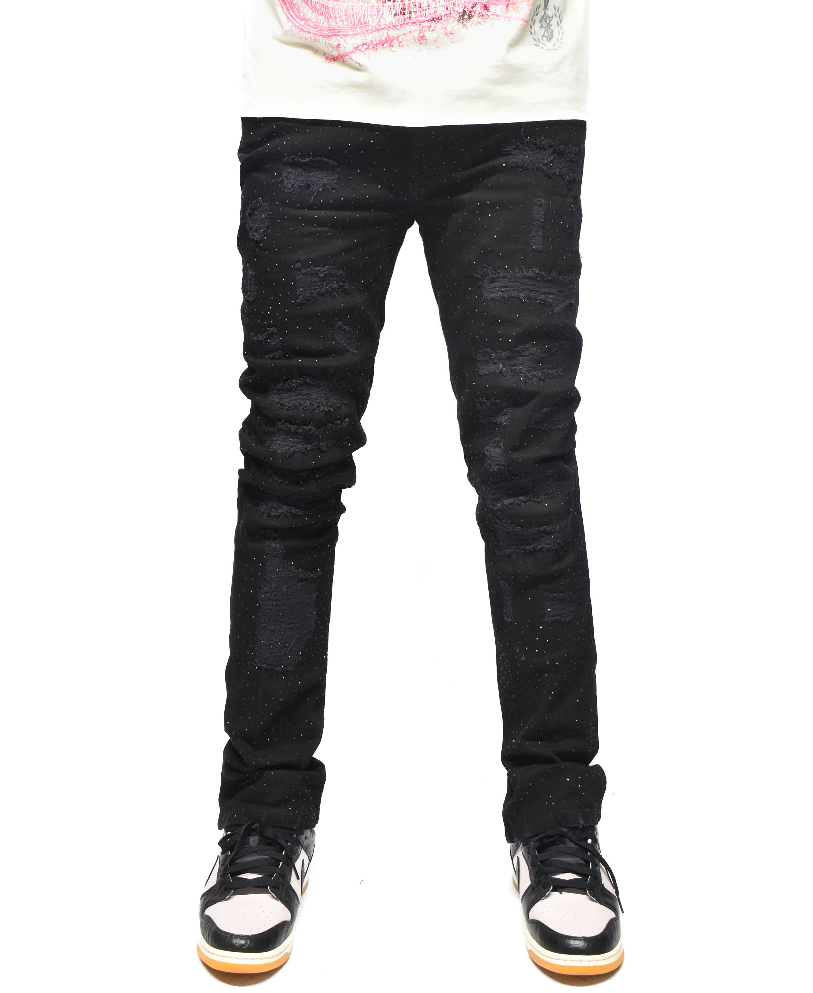 FW33293 Ripped Stone Denim