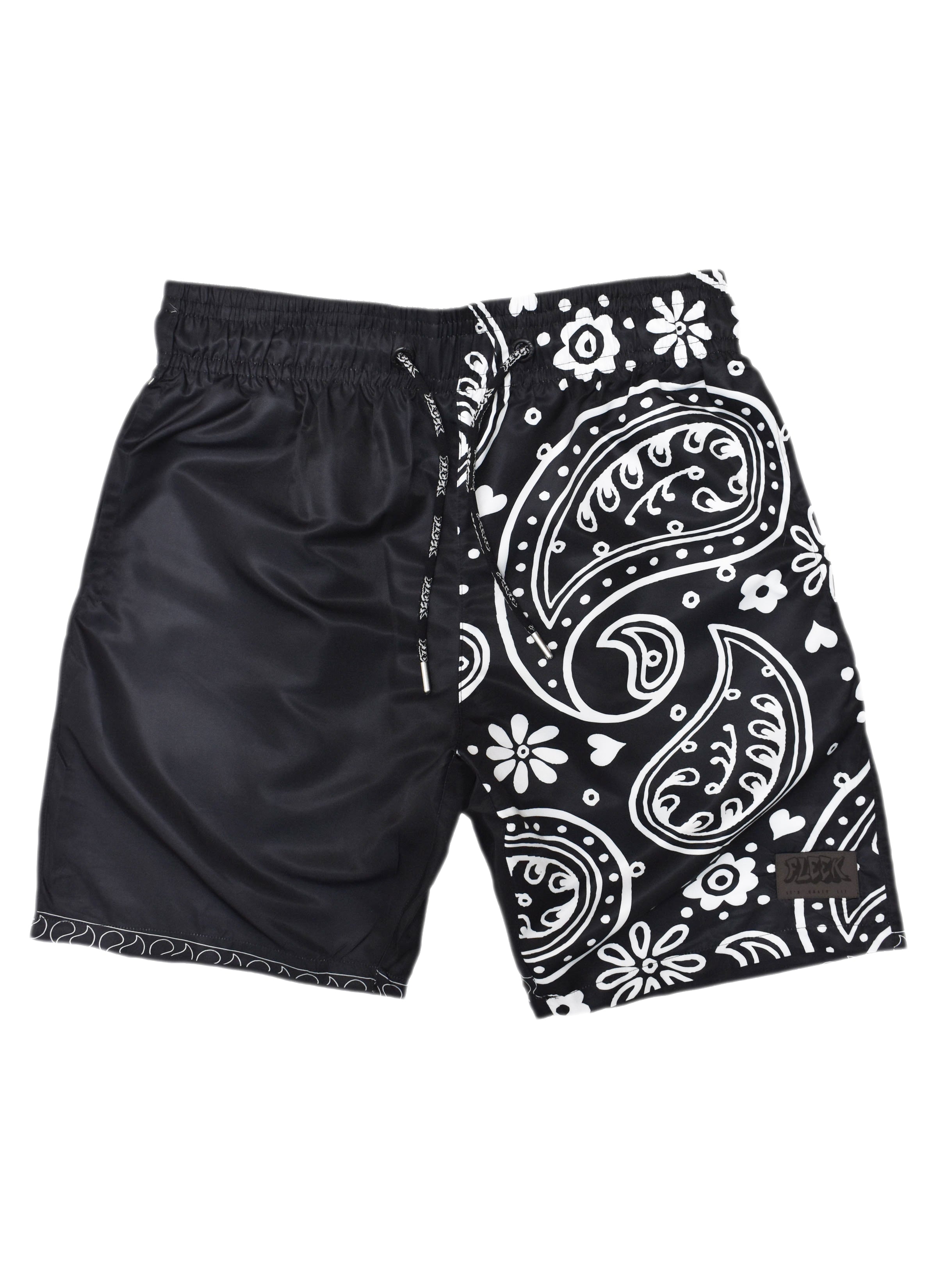 FS30025 Paisley Nylon Shorts