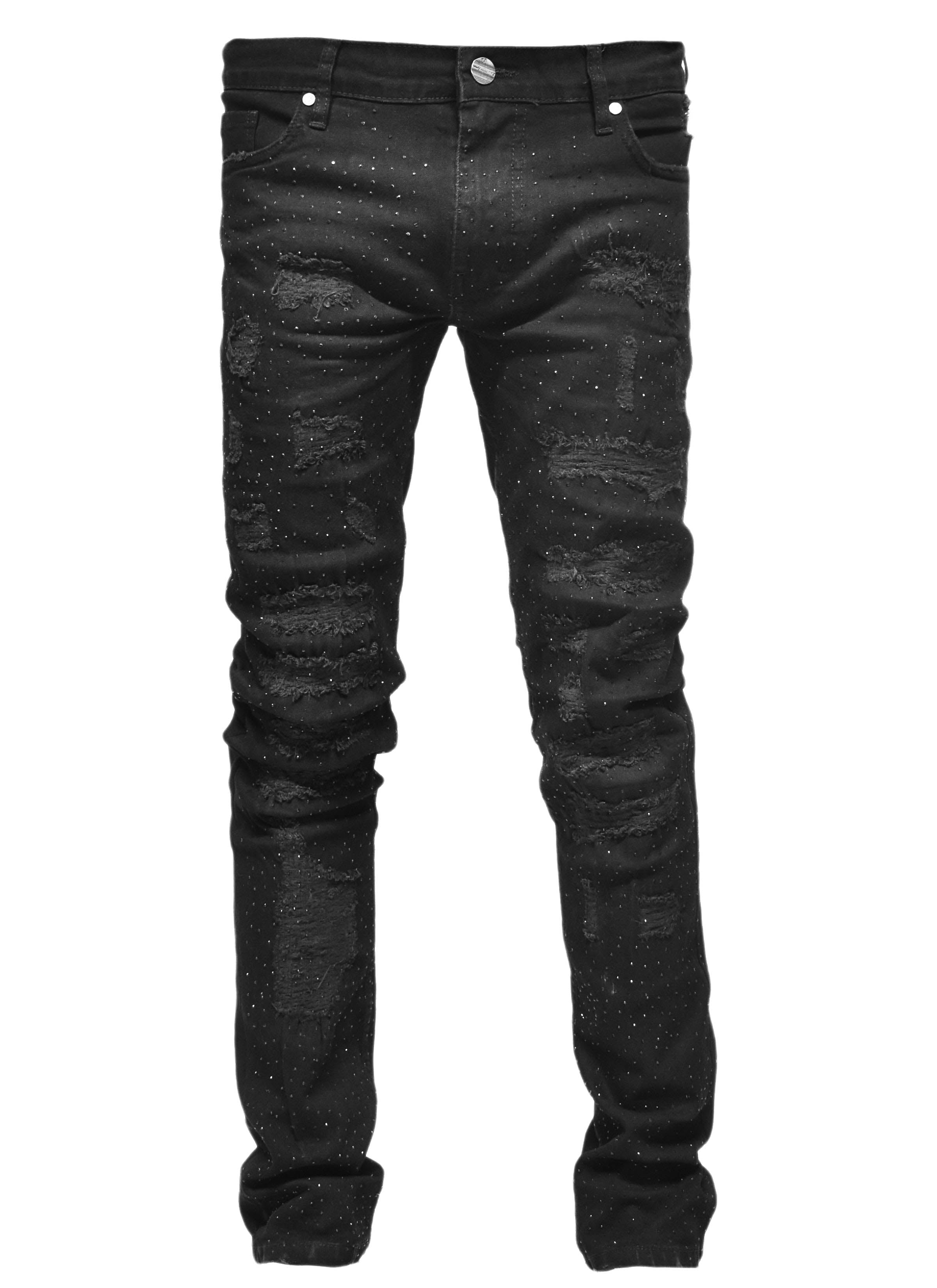FW33293 Ripped Stone Denim