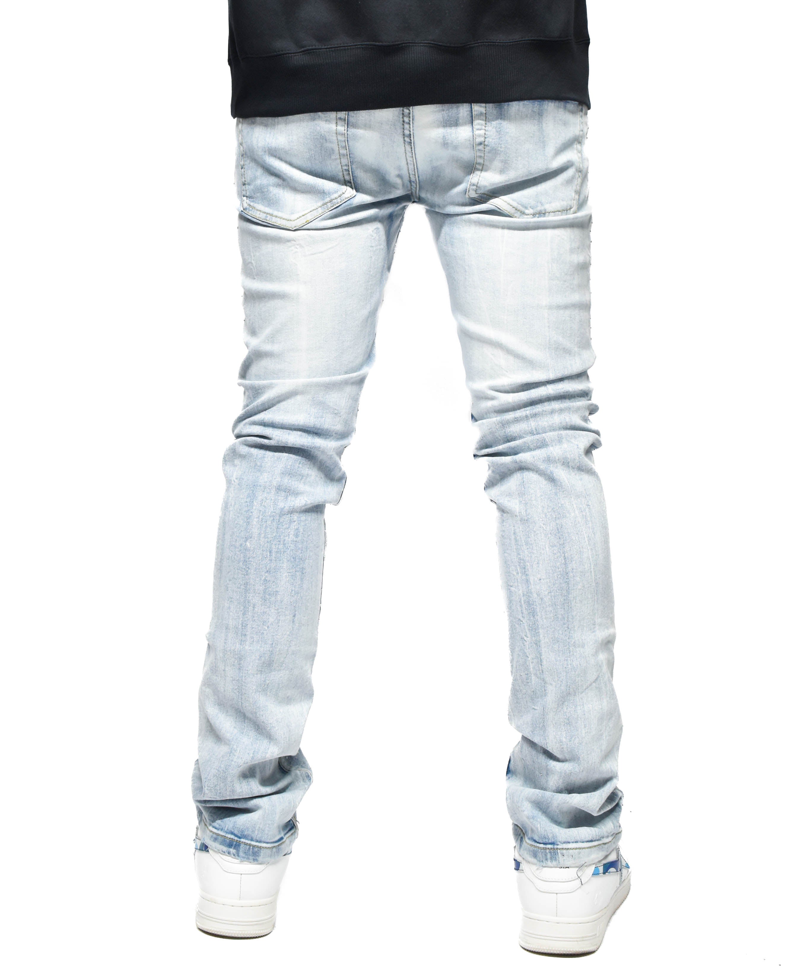 FW33293 Ripped Stone Denim
