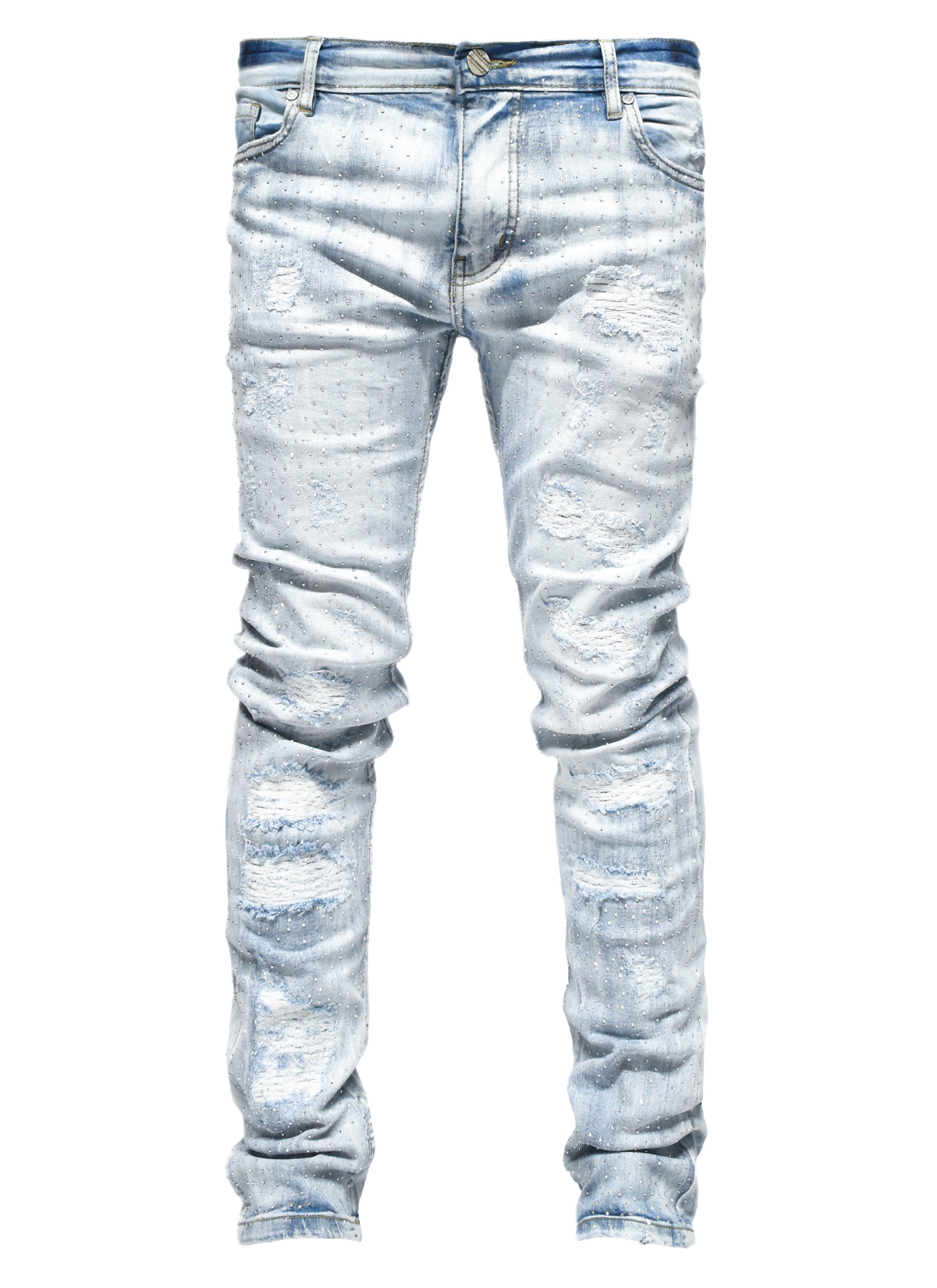 FW33293 Ripped Stone Denim