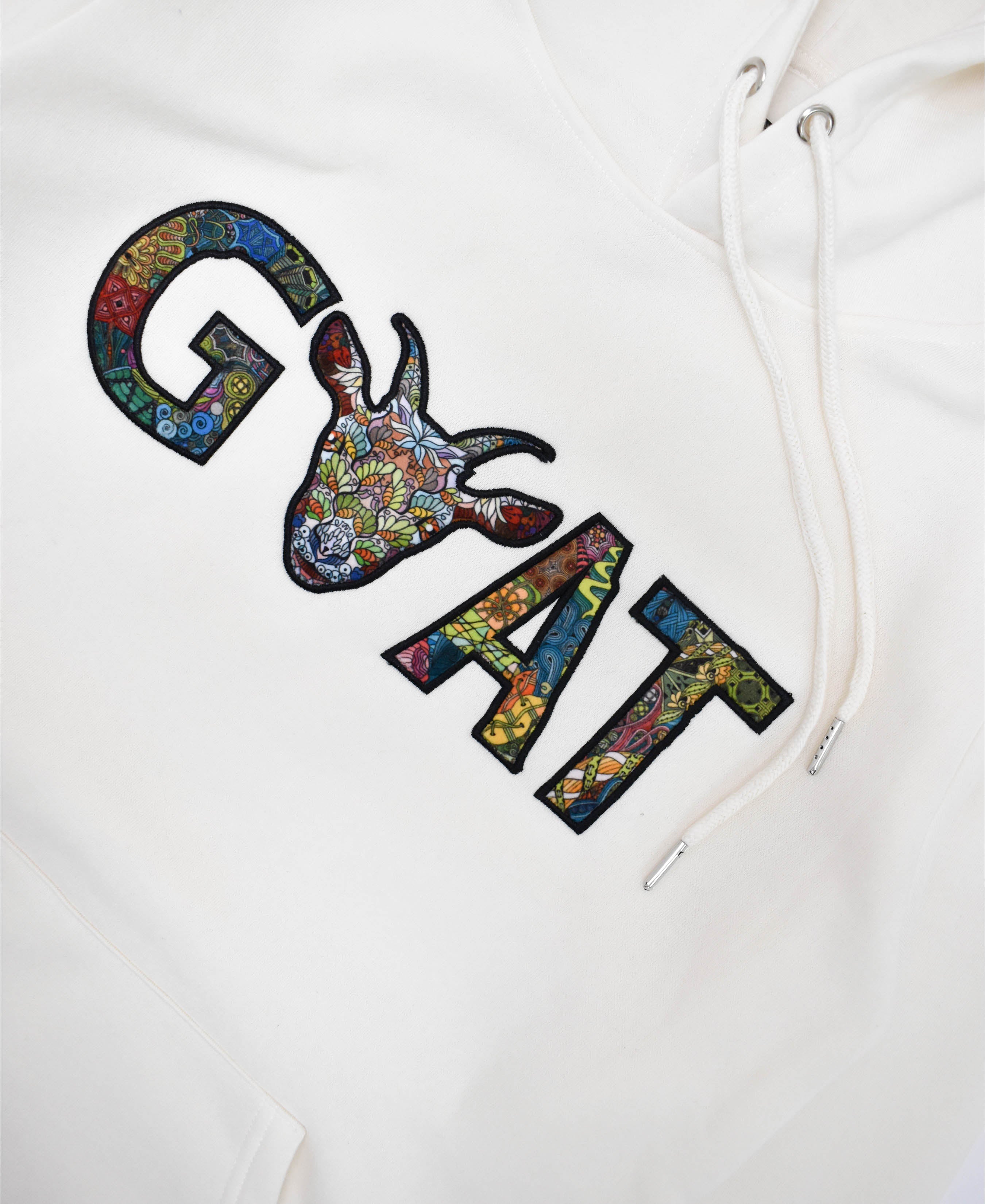 Goat Applique Hoodie
