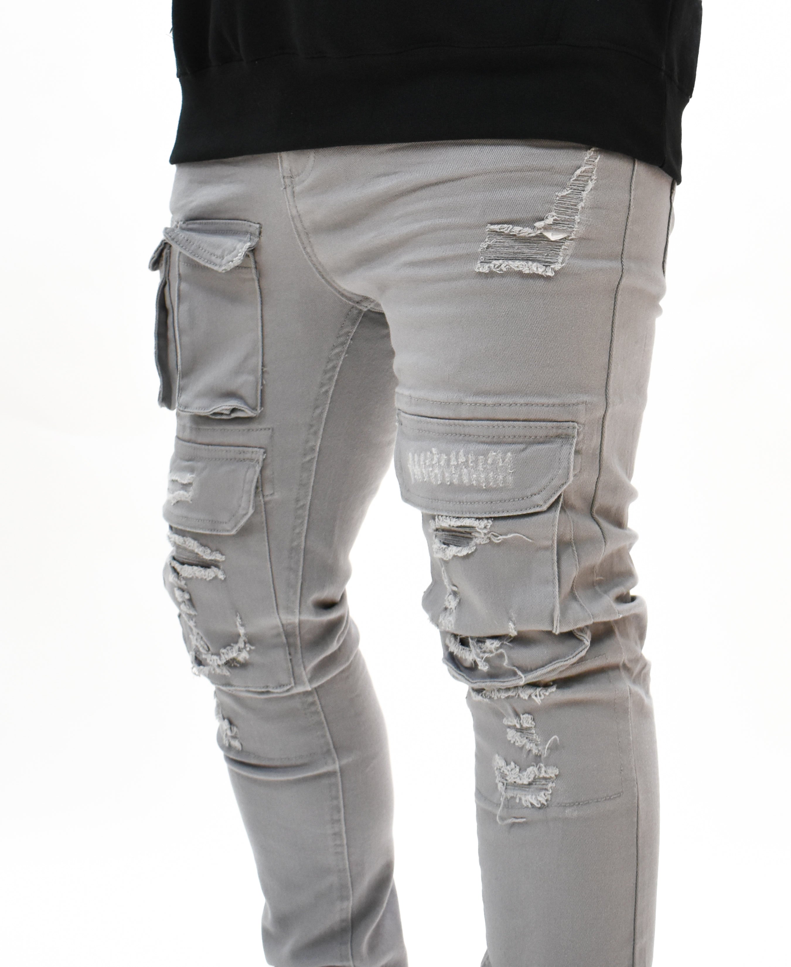 S3019 Twill Cargo Denim