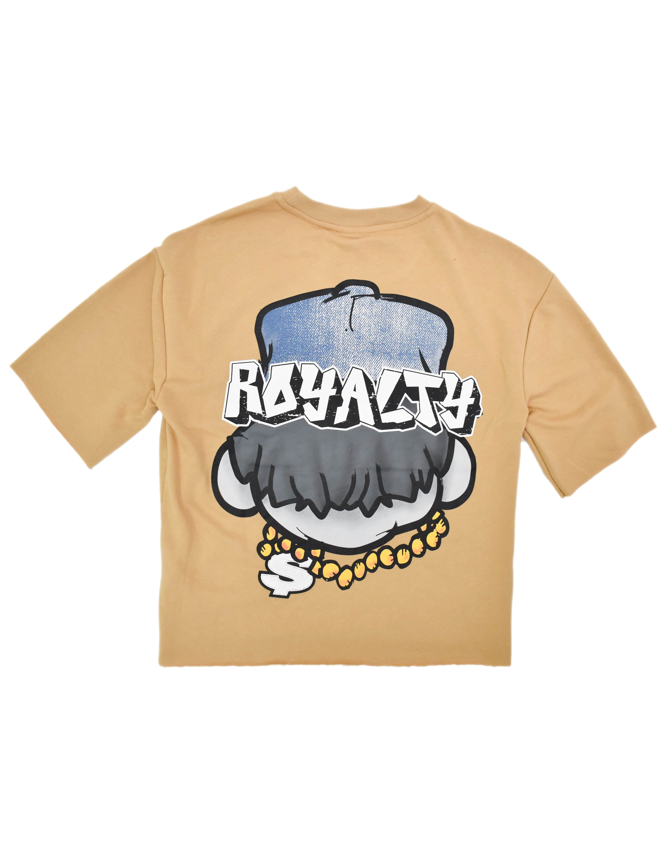 Cashface Rhinestone Crop Tee