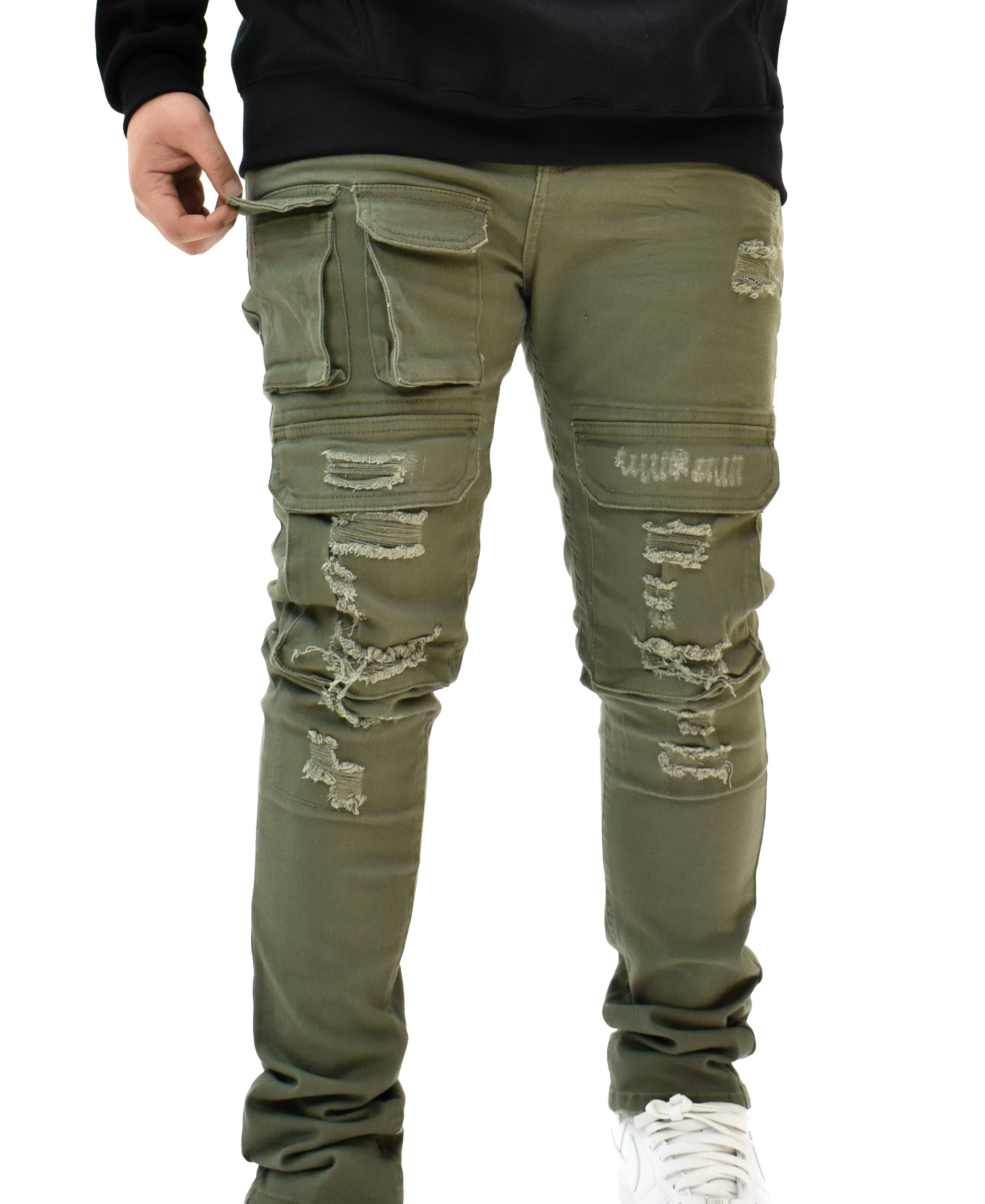 S3019 Twill Cargo Denim