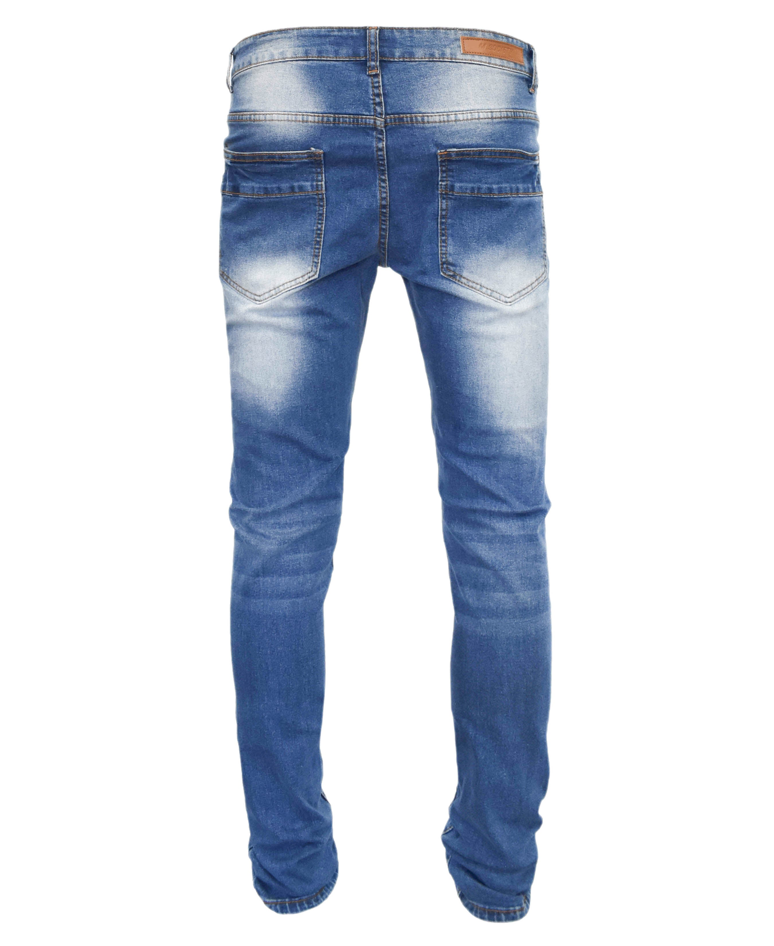MS11319 Ripped Fade Denim