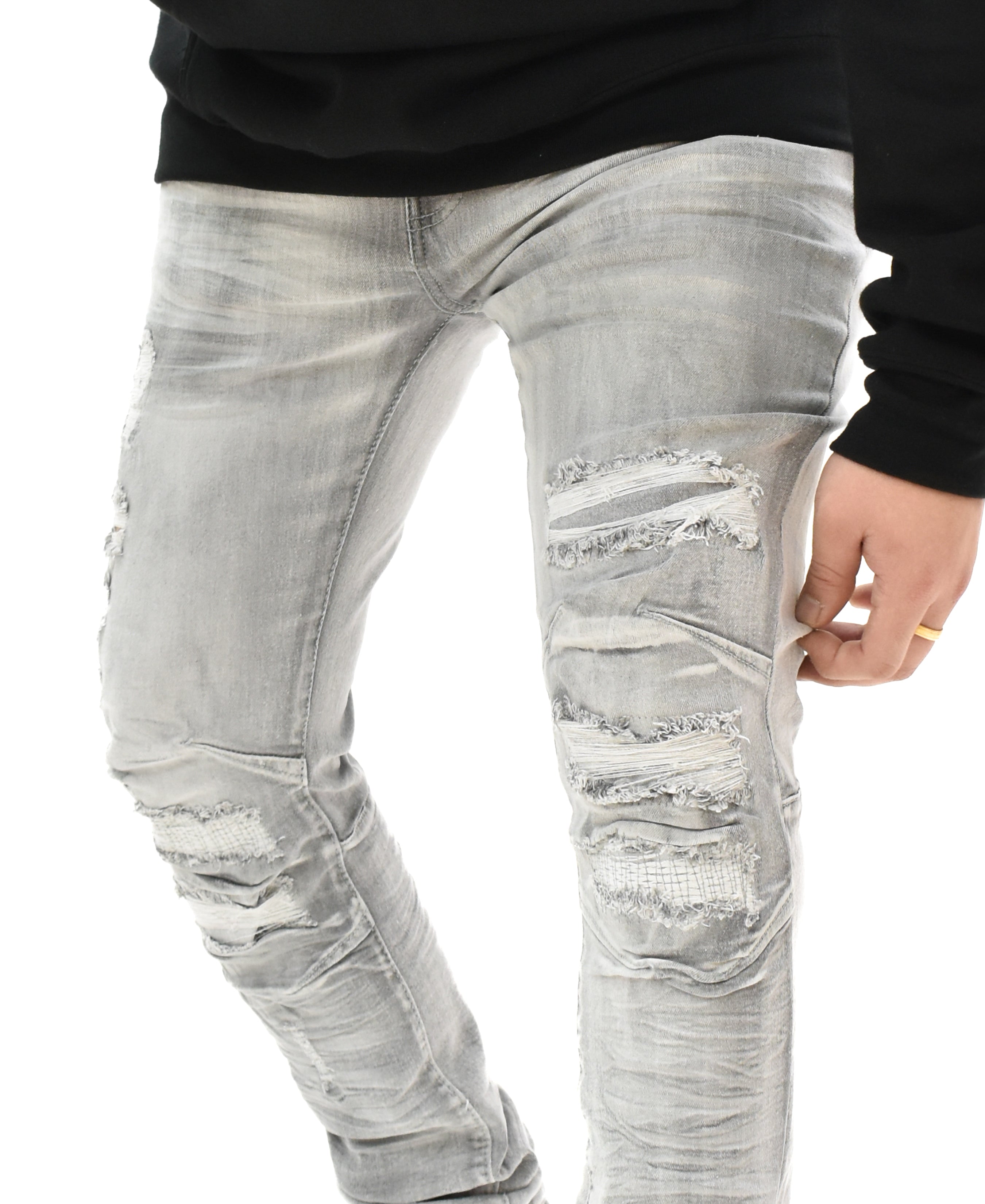 FW33484 Creased Denim