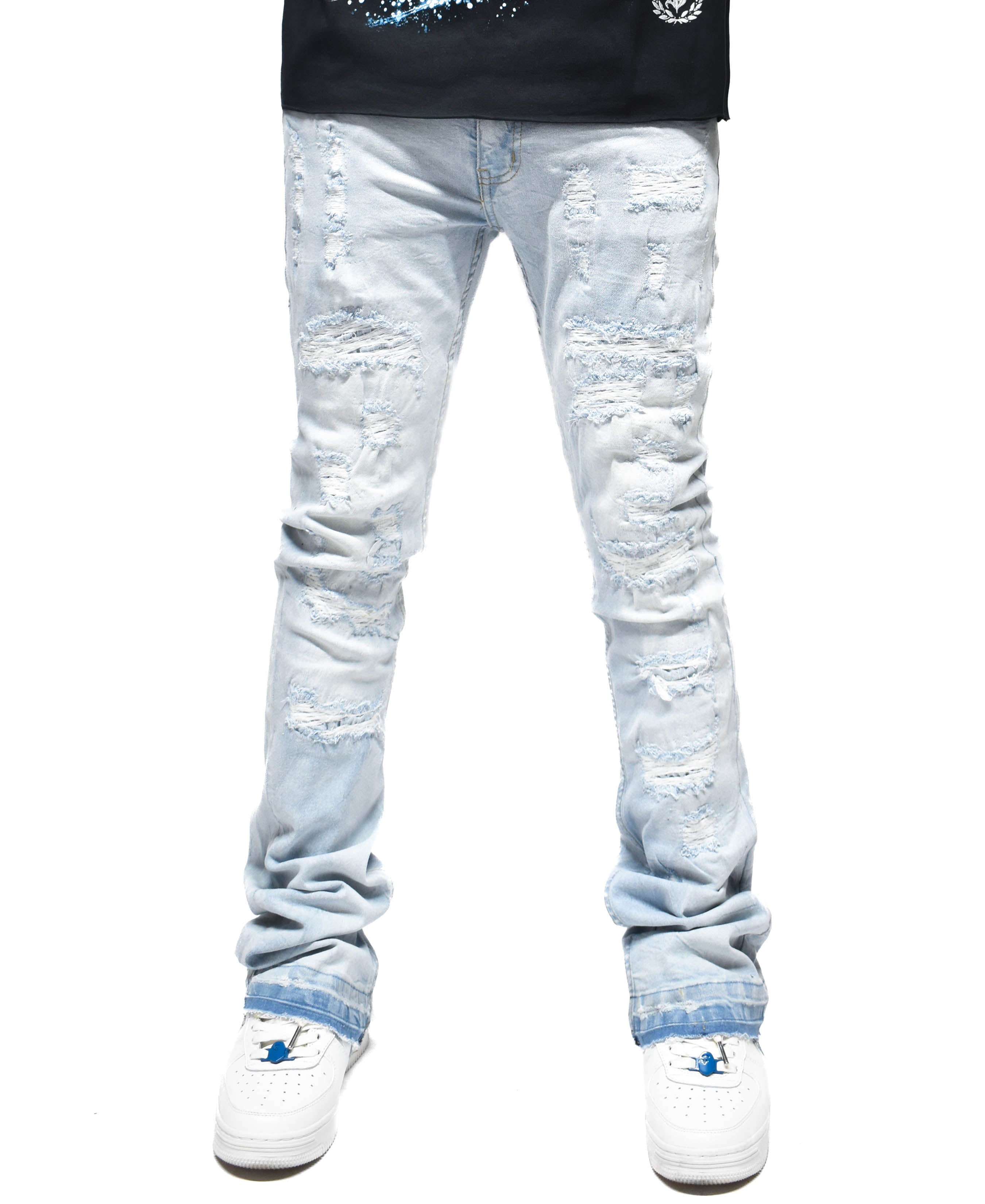FW33893 Distressed Denim