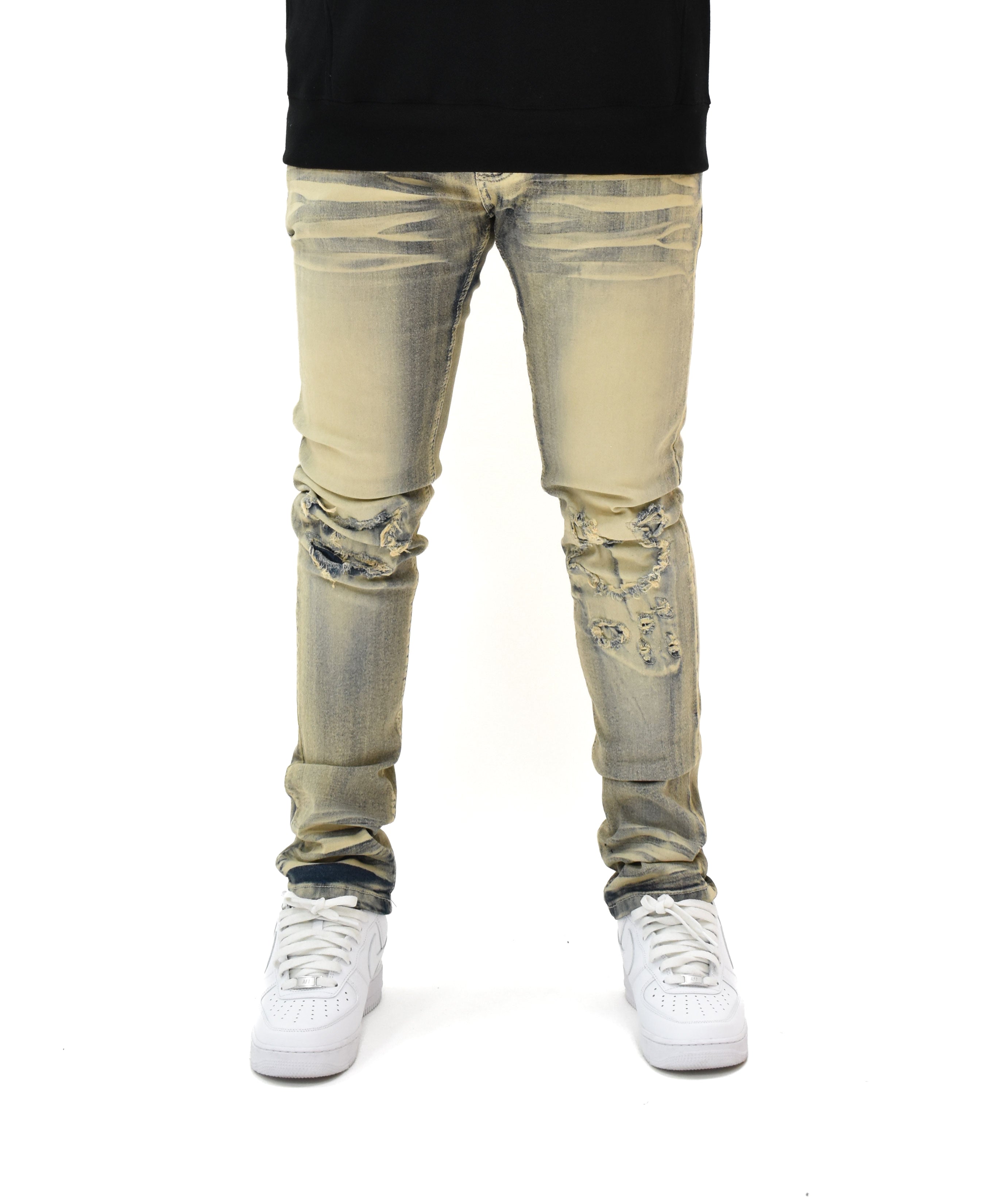 S3005 Ripped Denim