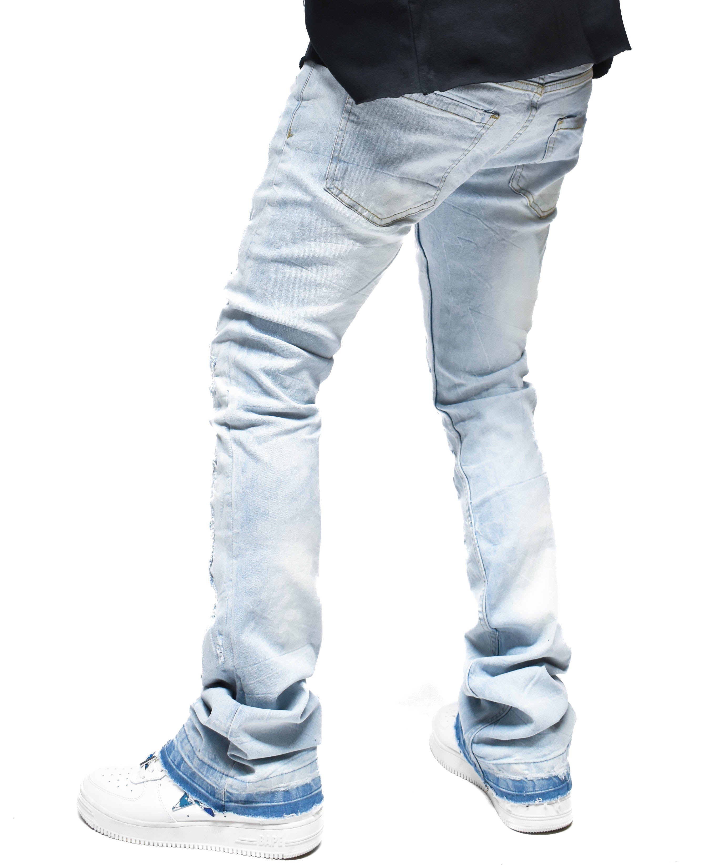 FW33893 Distressed Denim