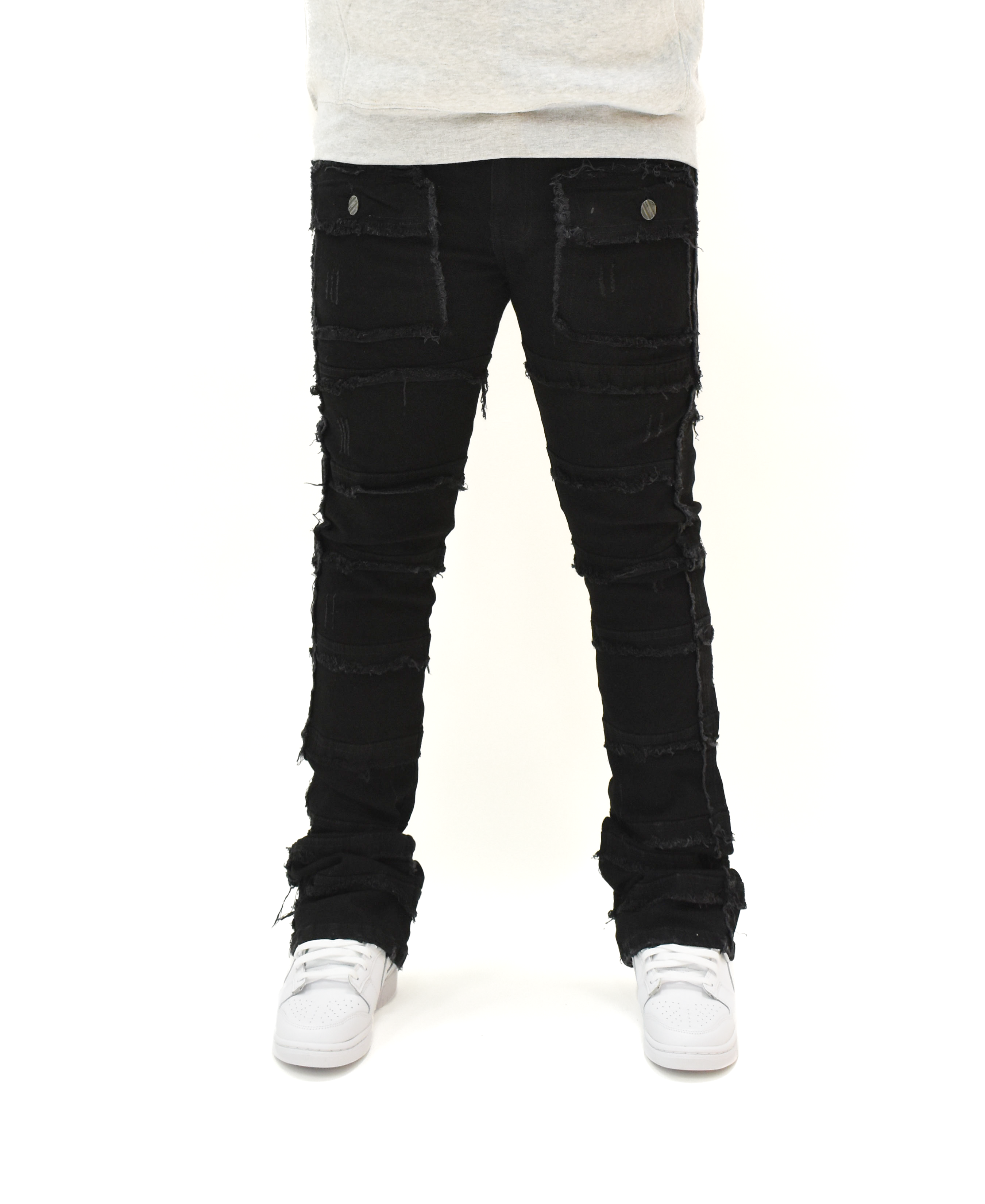 FW33958 Thread Stacked Denim