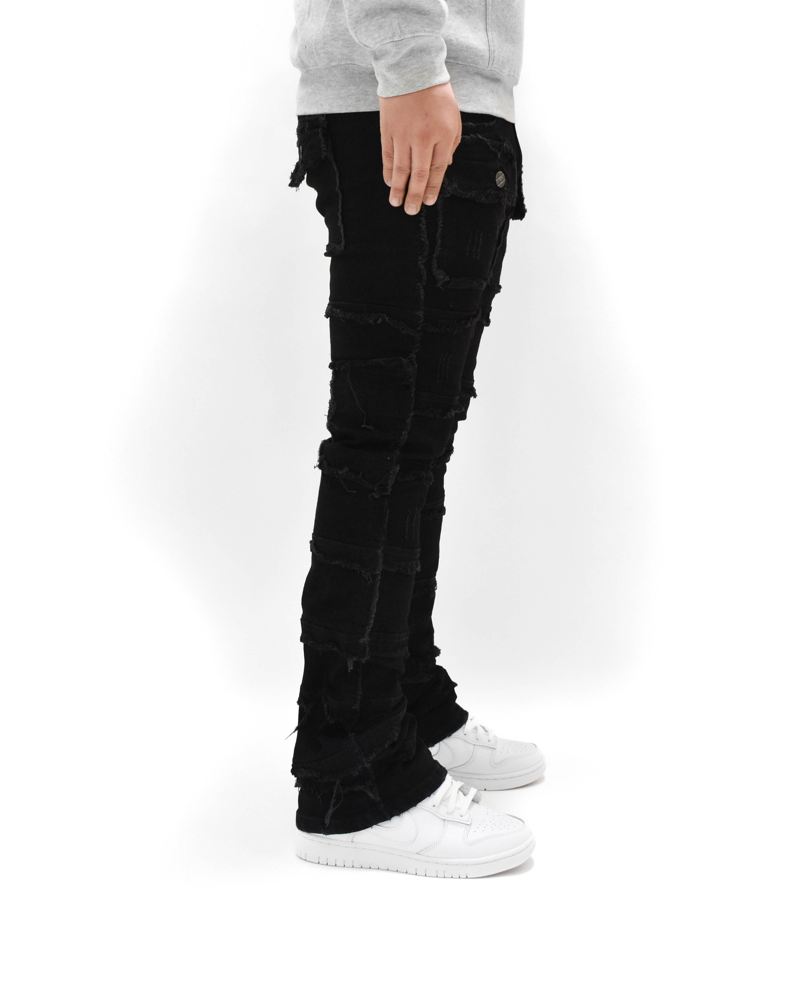 FW33958 Thread Stacked Denim