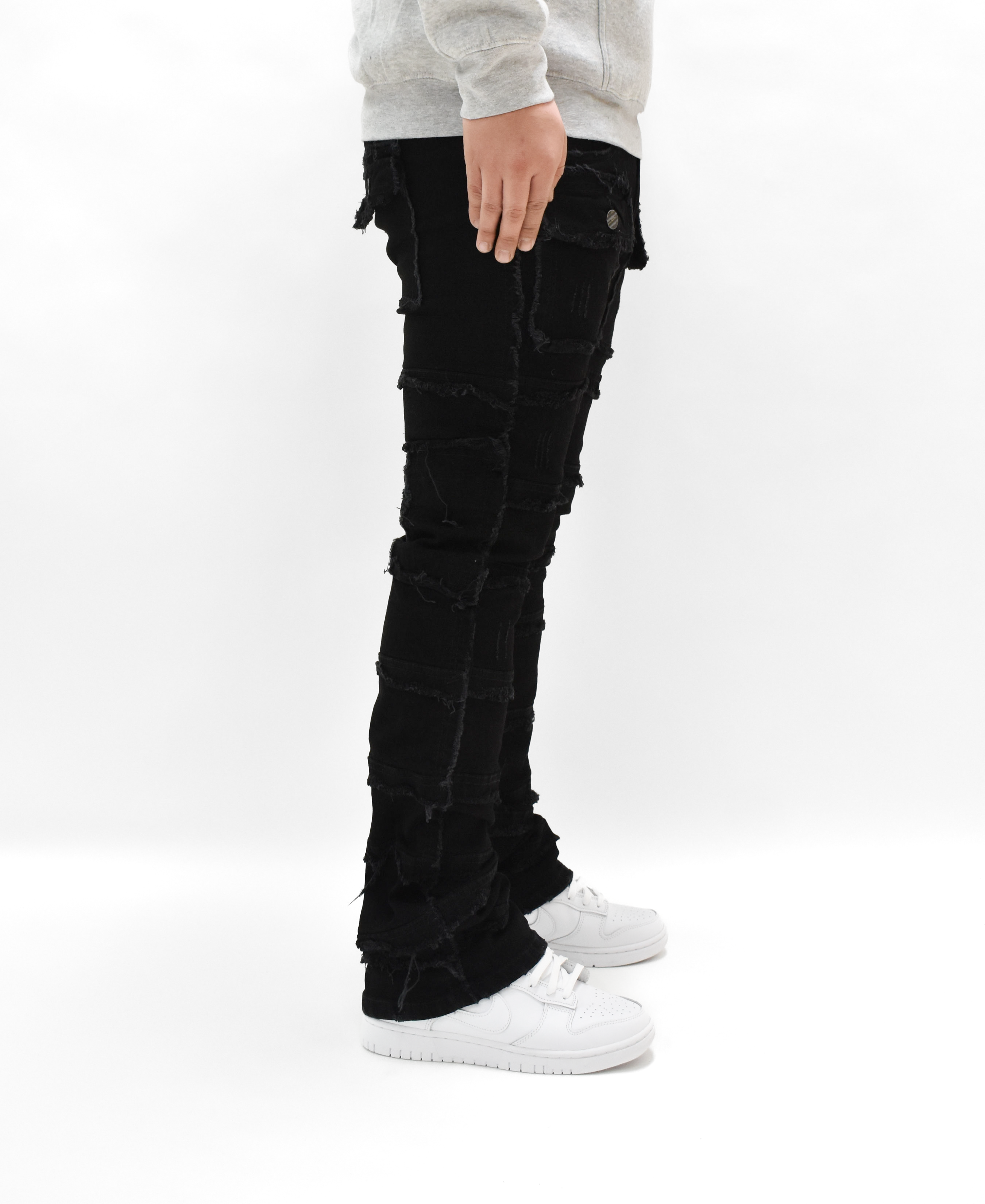 FW33958 Thread Stacked Denim