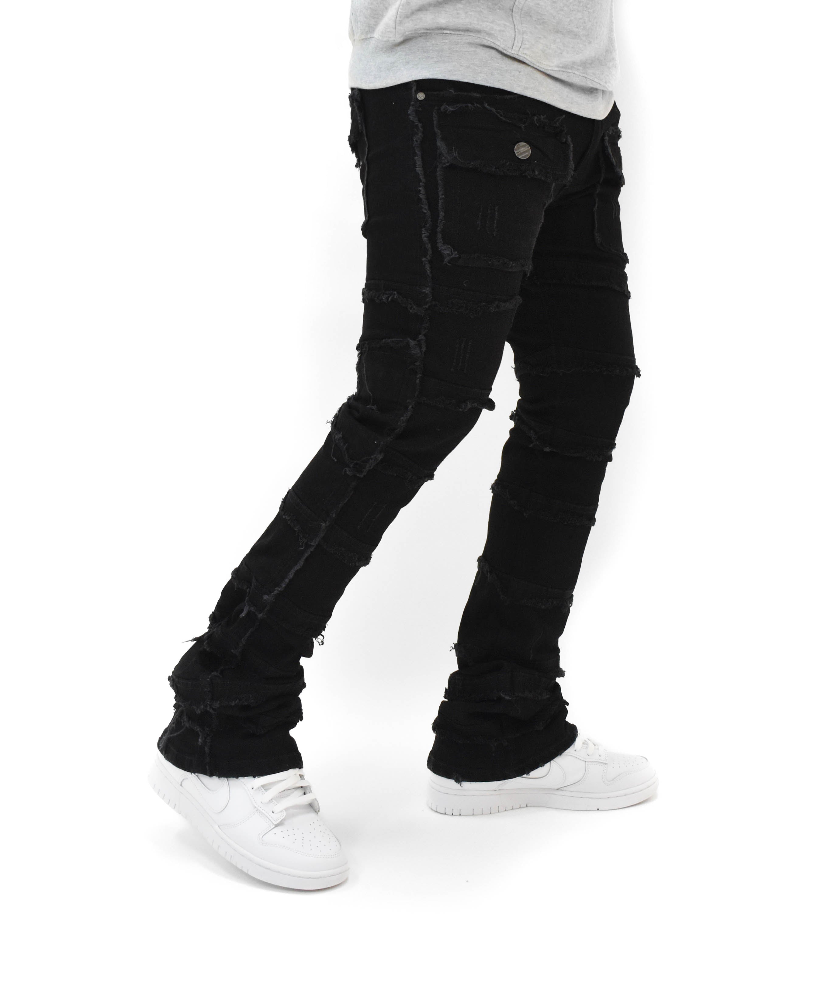 FW33958 Thread Stacked Denim