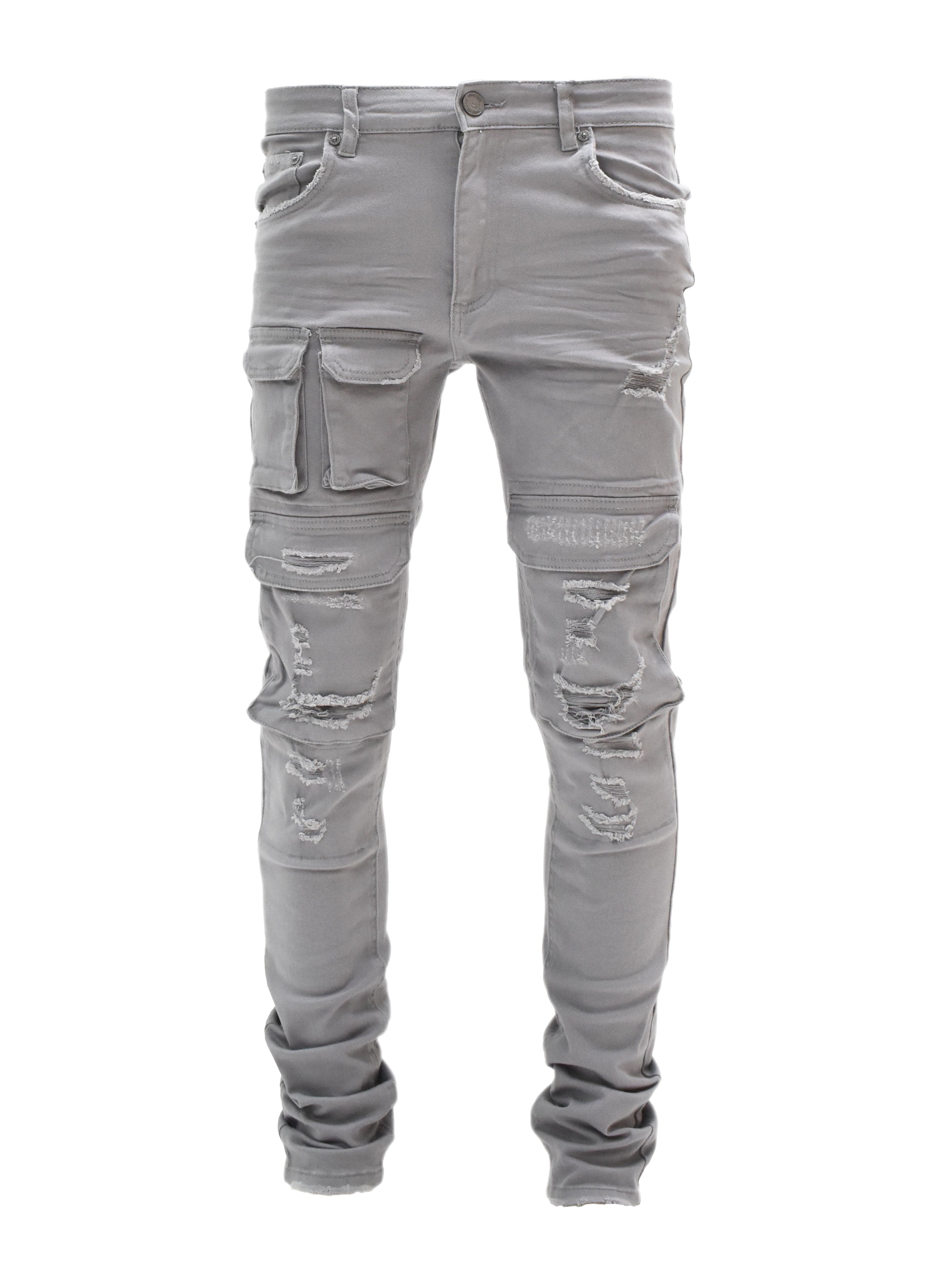 S3019 Twill Cargo Denim