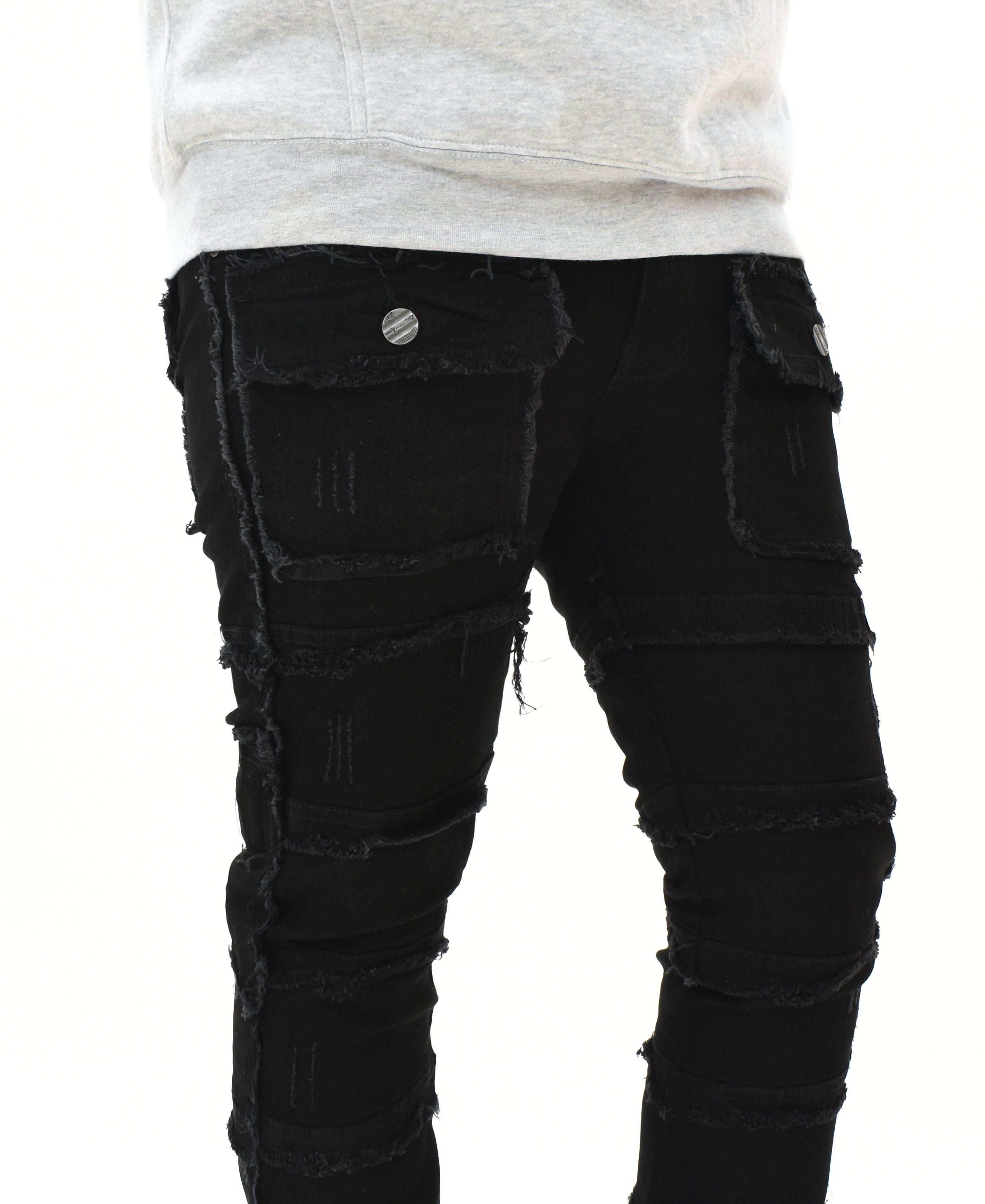 FW33958 Thread Stacked Denim