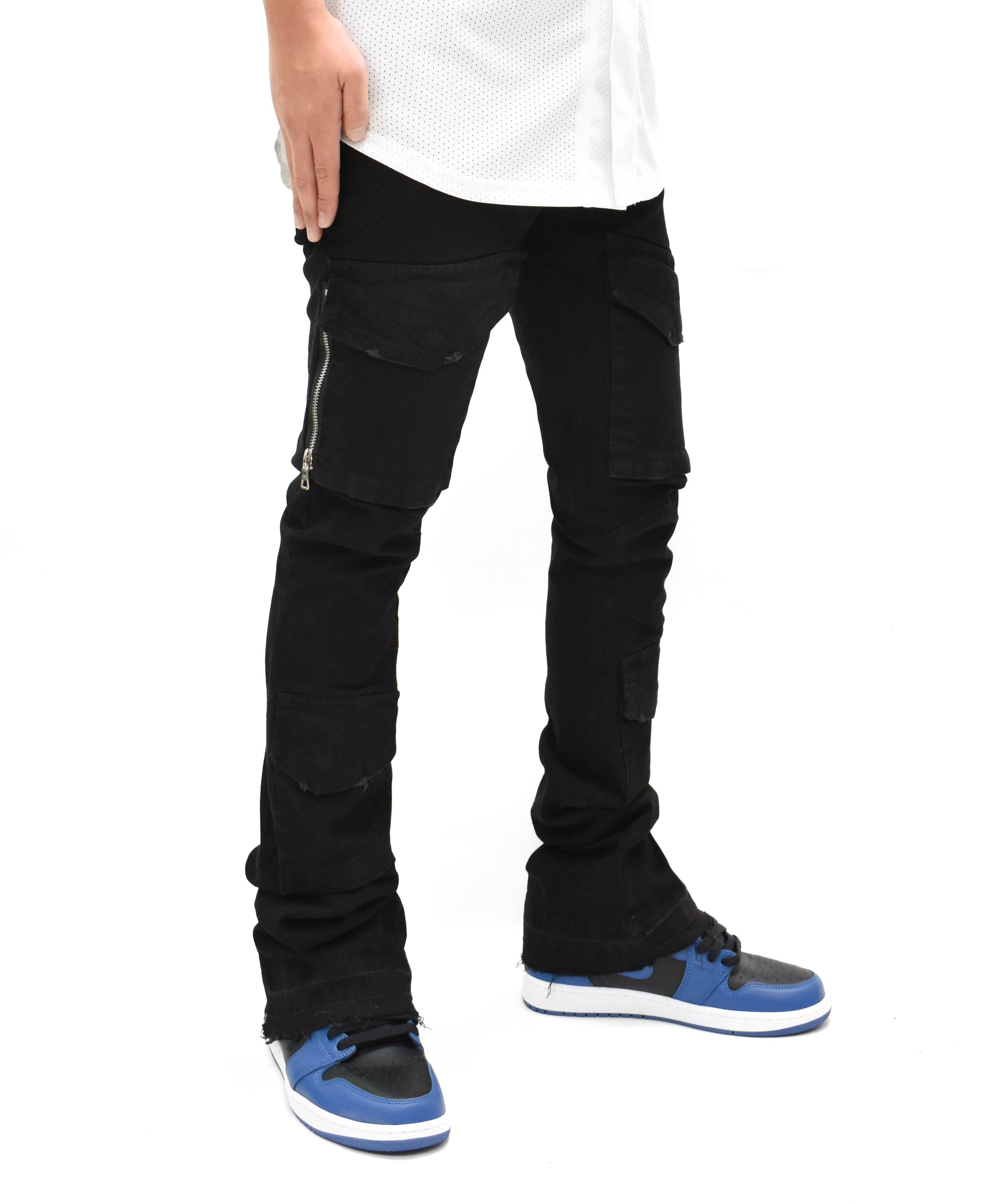 FW33288 Pocket Stacked Denim