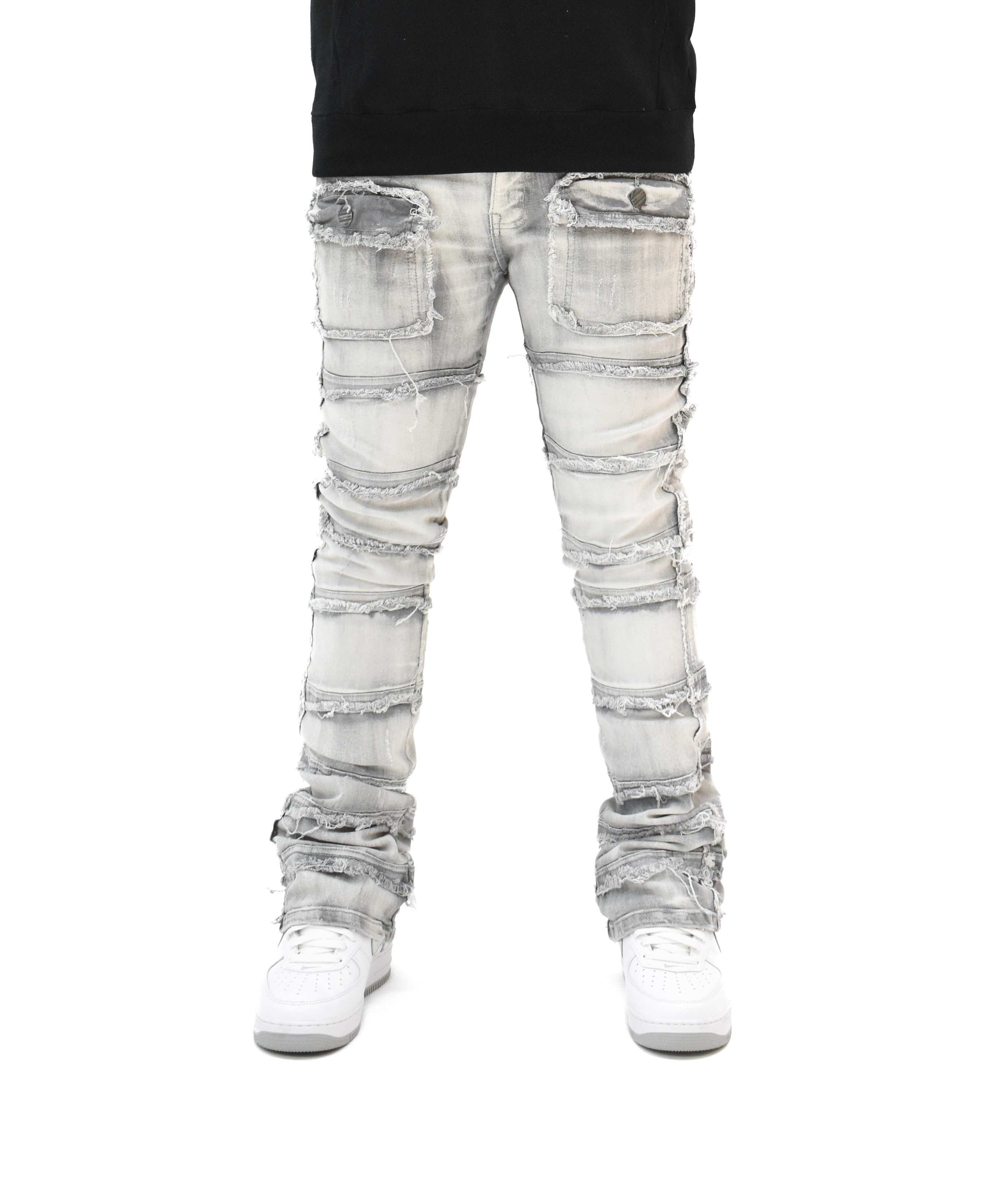 FW33958 Thread Stacked Denim