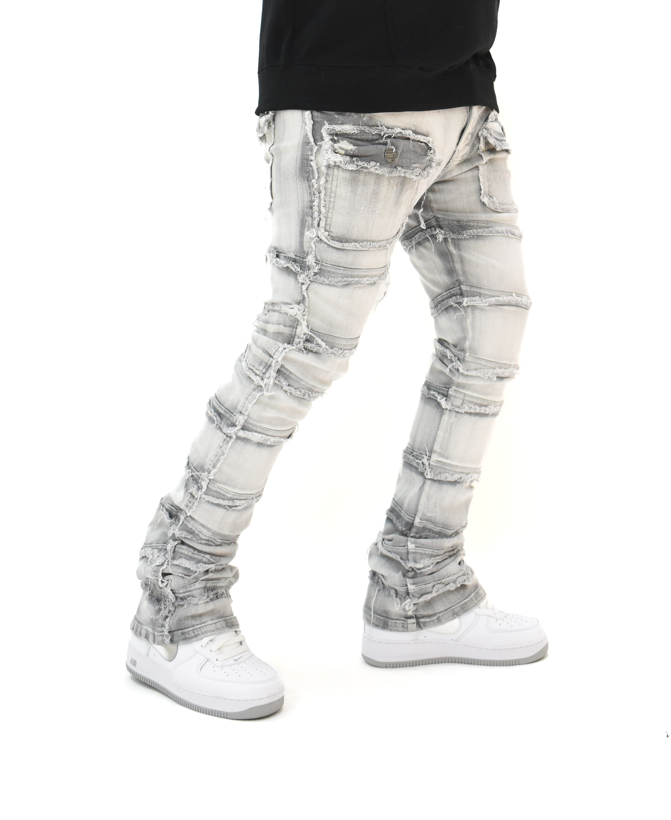 FW33958 Thread Stacked Denim
