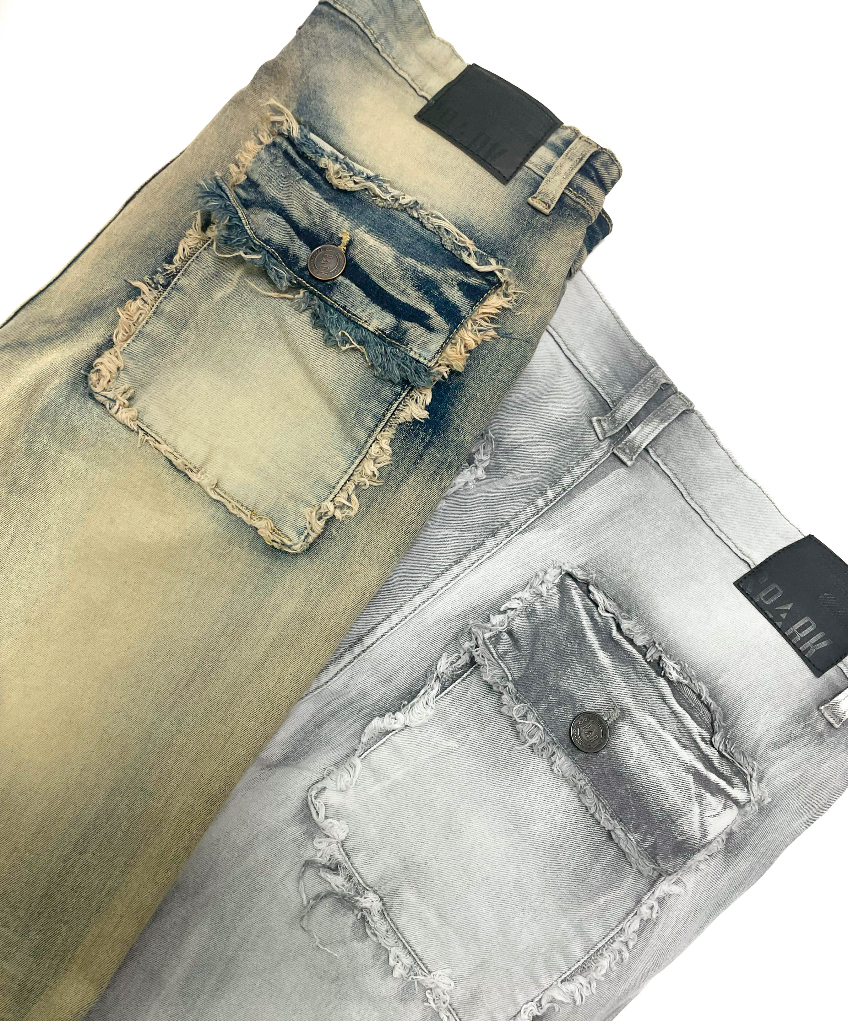 S3020 Pocket Stacked Denim