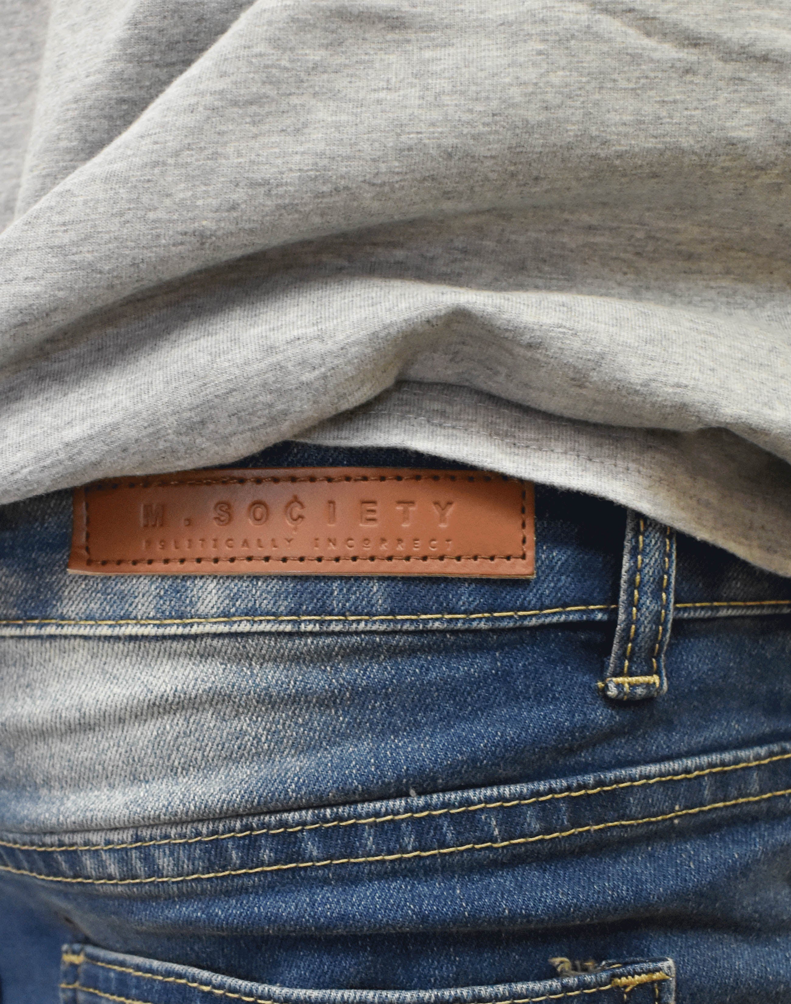 MS80113 Multi Ripped Denim