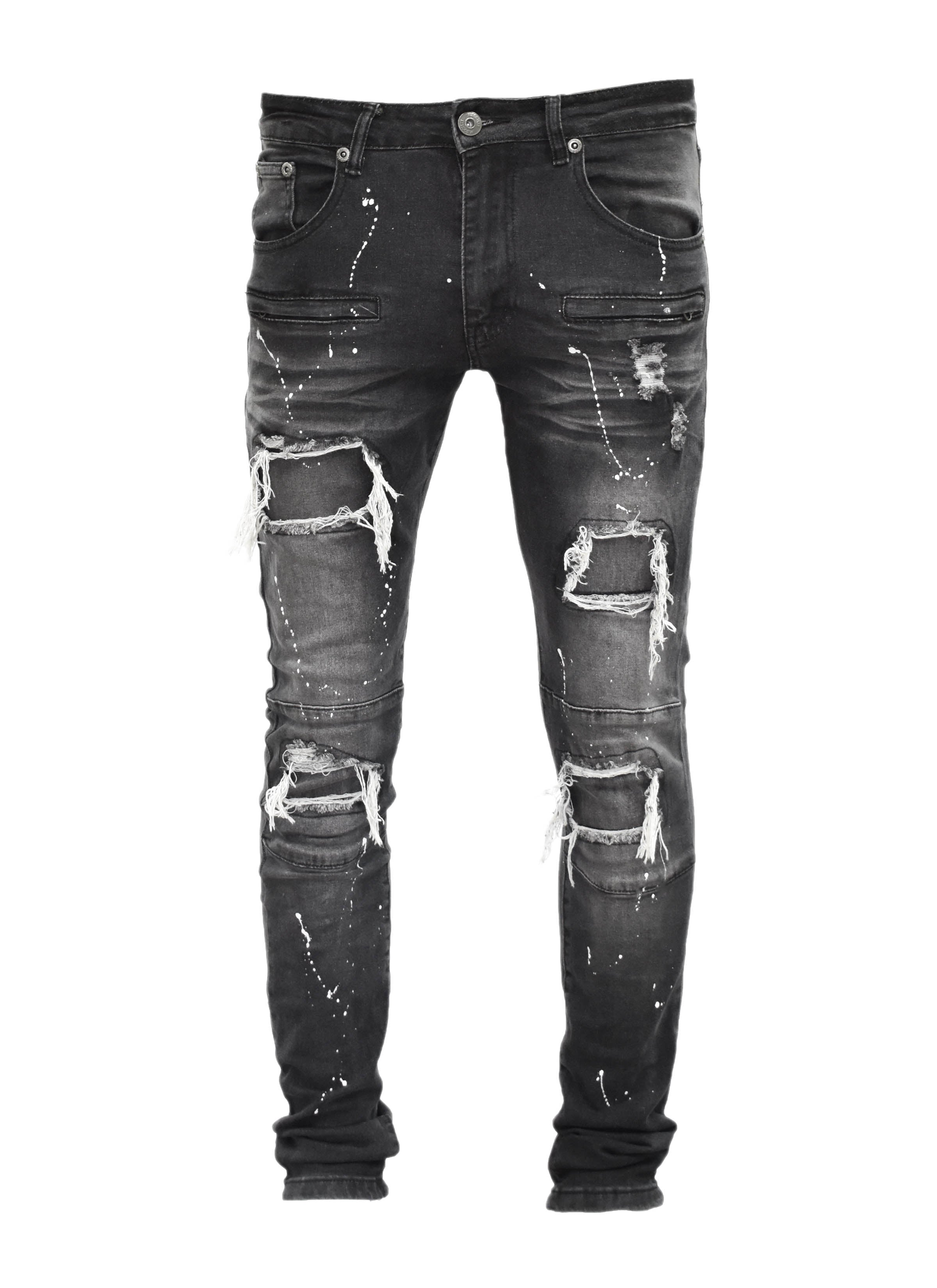 MS80104 Patch Rip Denim