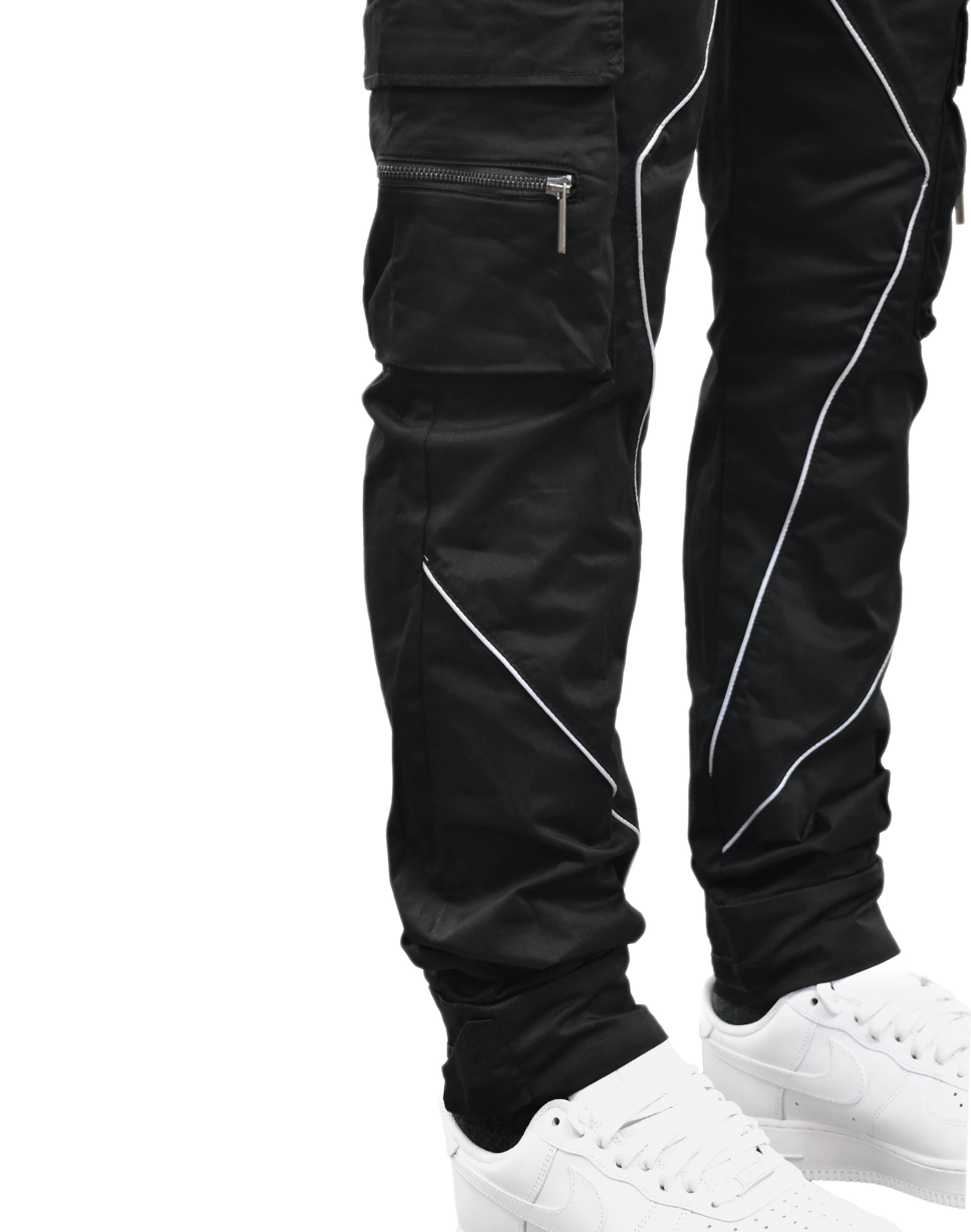 D2002 Reflective Cargo Joggers