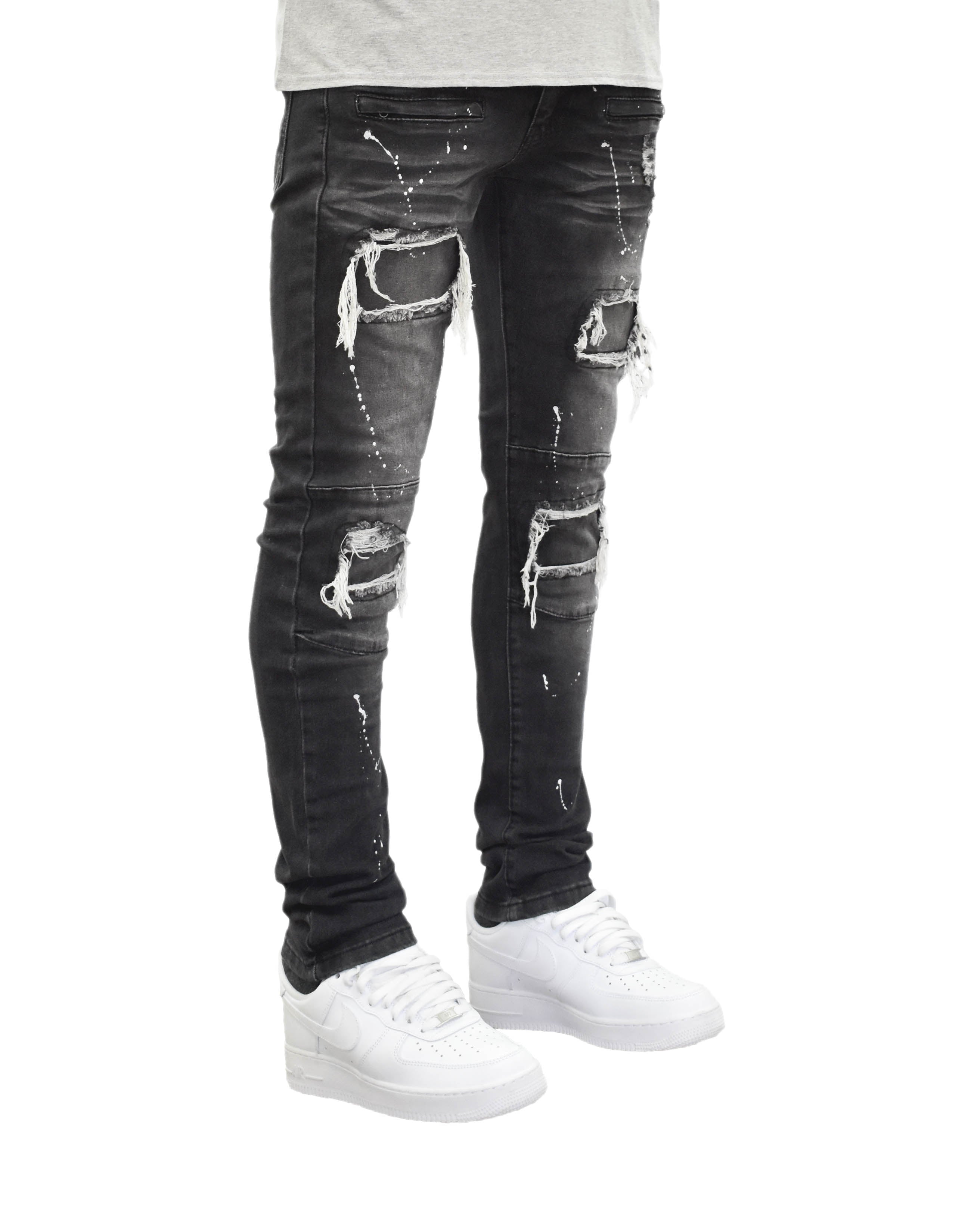 MS80104 Patch Rip Denim