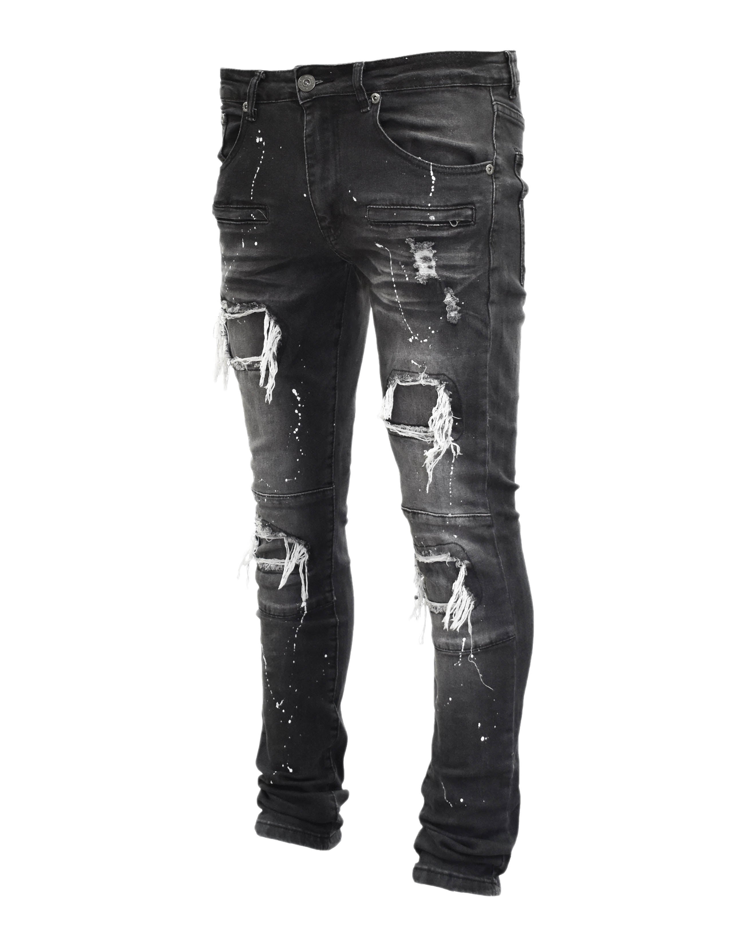 MS80104 Patch Rip Denim