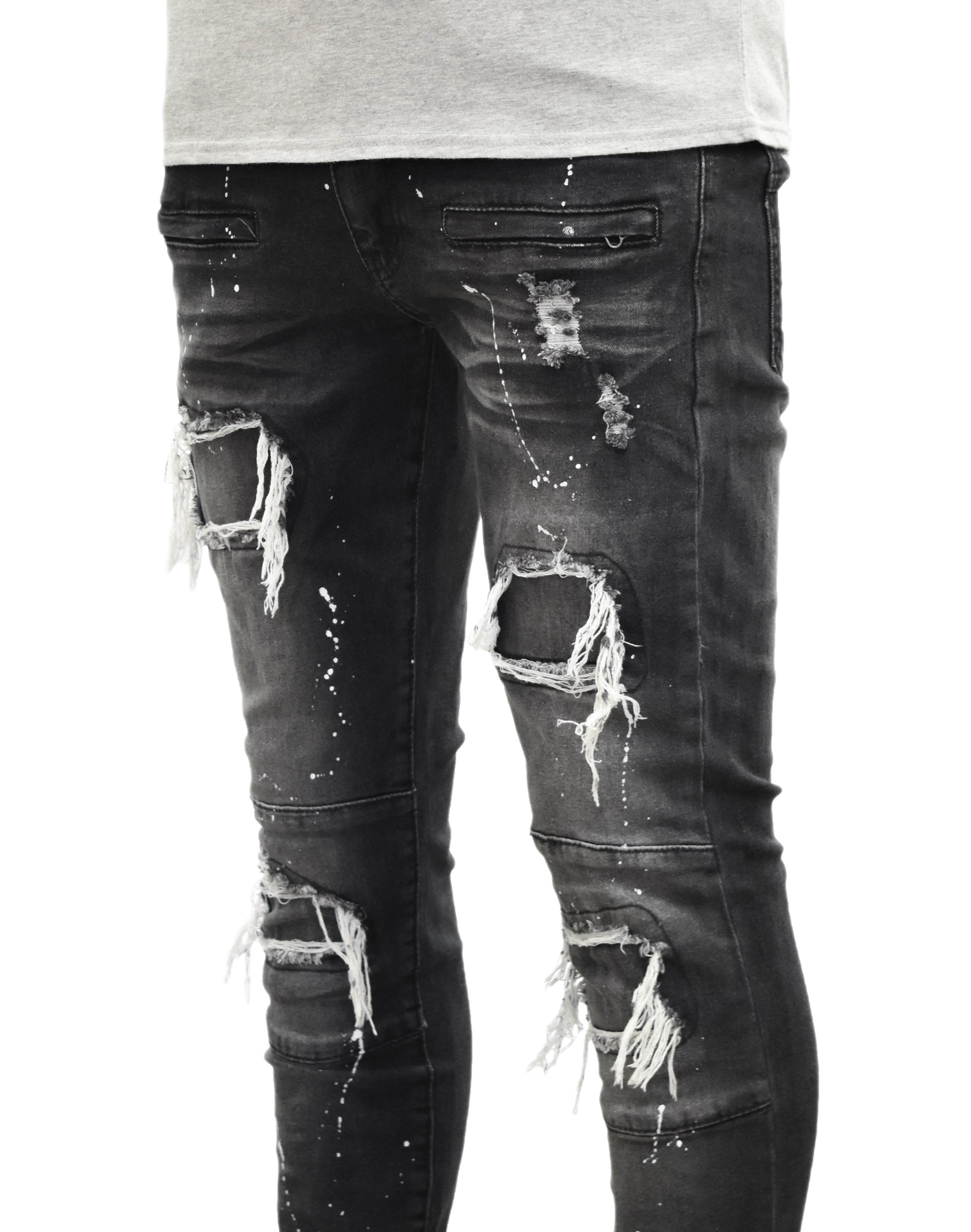 MS80104 Patch Rip Denim
