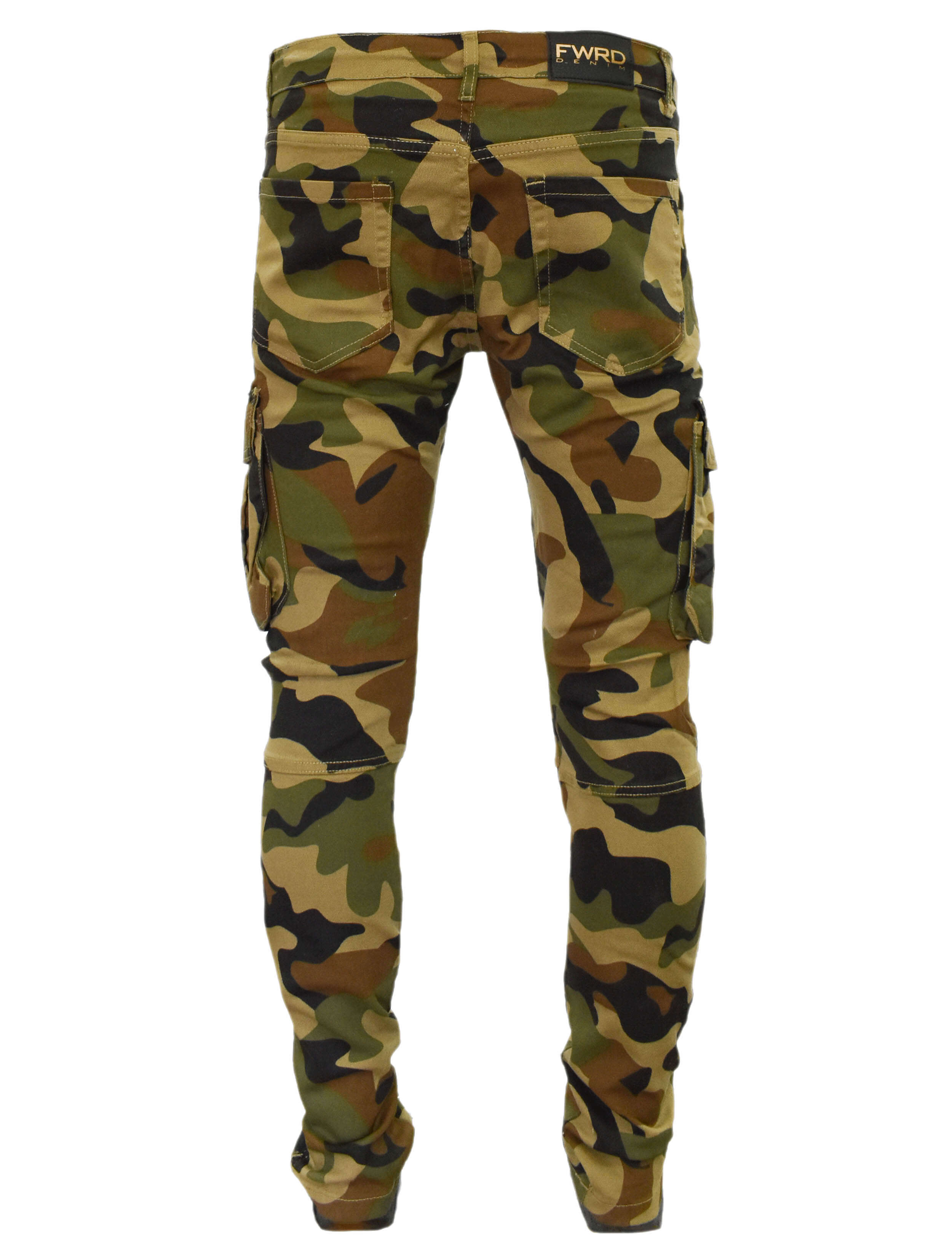 FW33562 Camo Cargo Denim