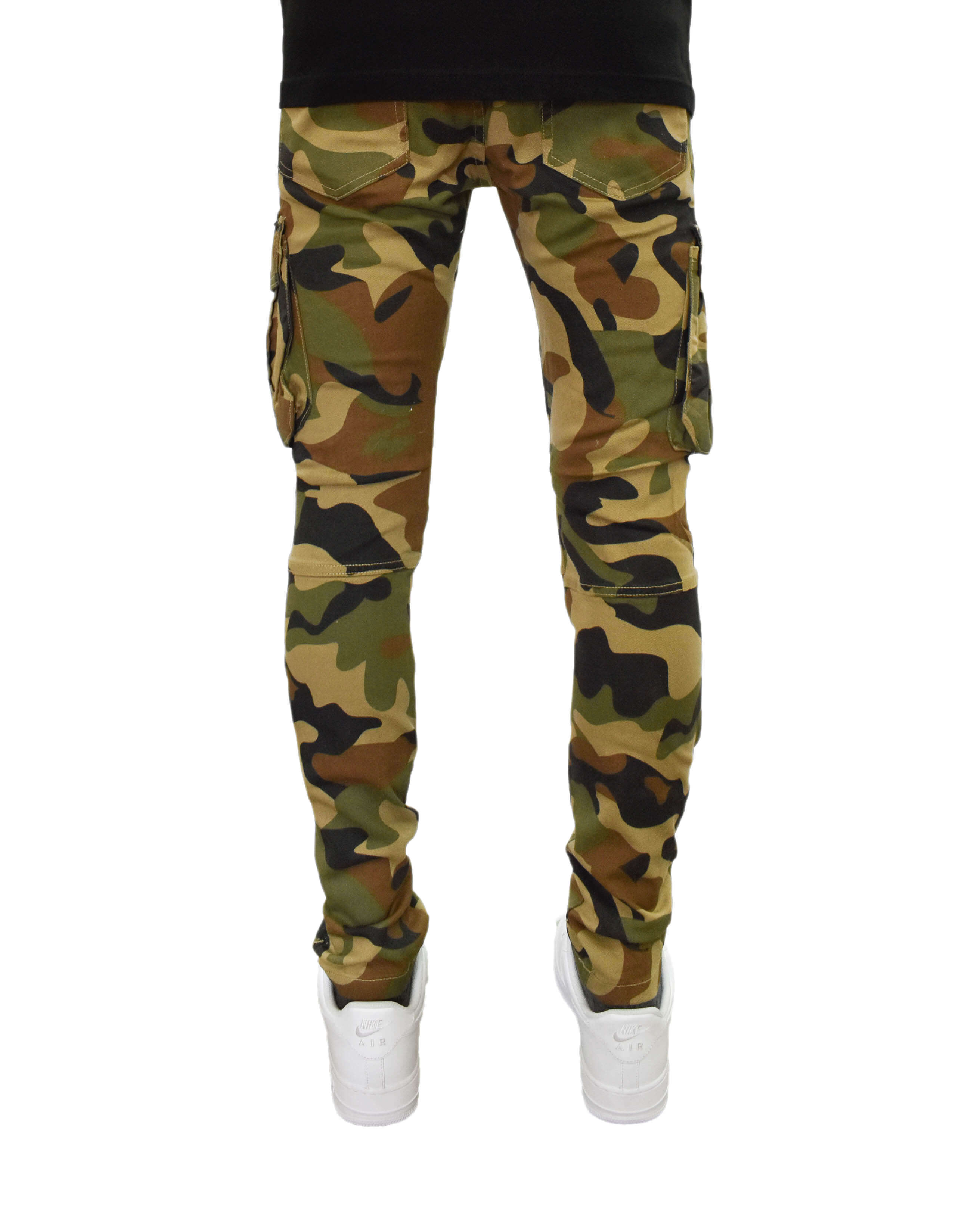 FW33562 Camo Cargo Denim