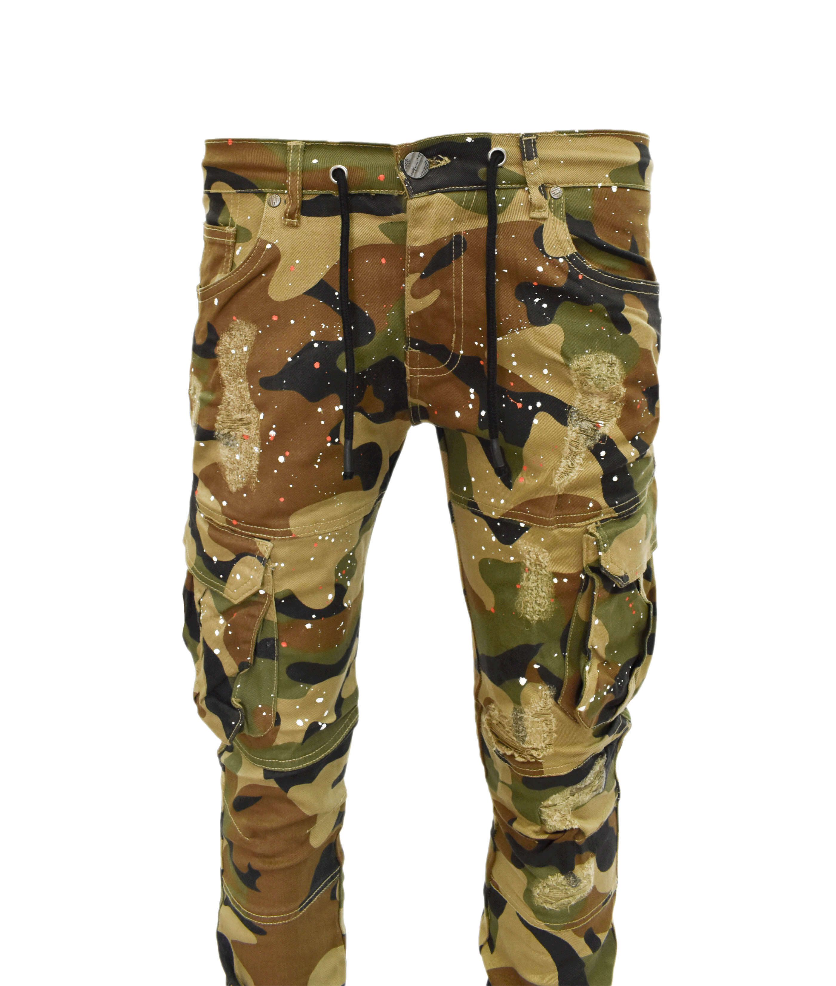 FW33562 Camo Cargo Denim