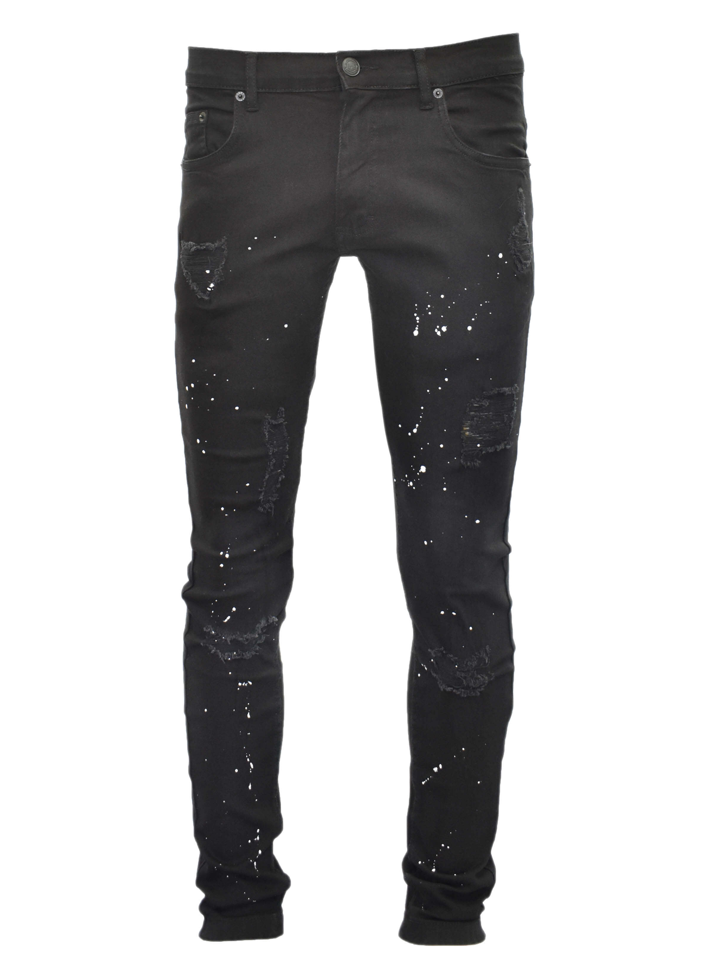 S81010 Ripped Paint Denim