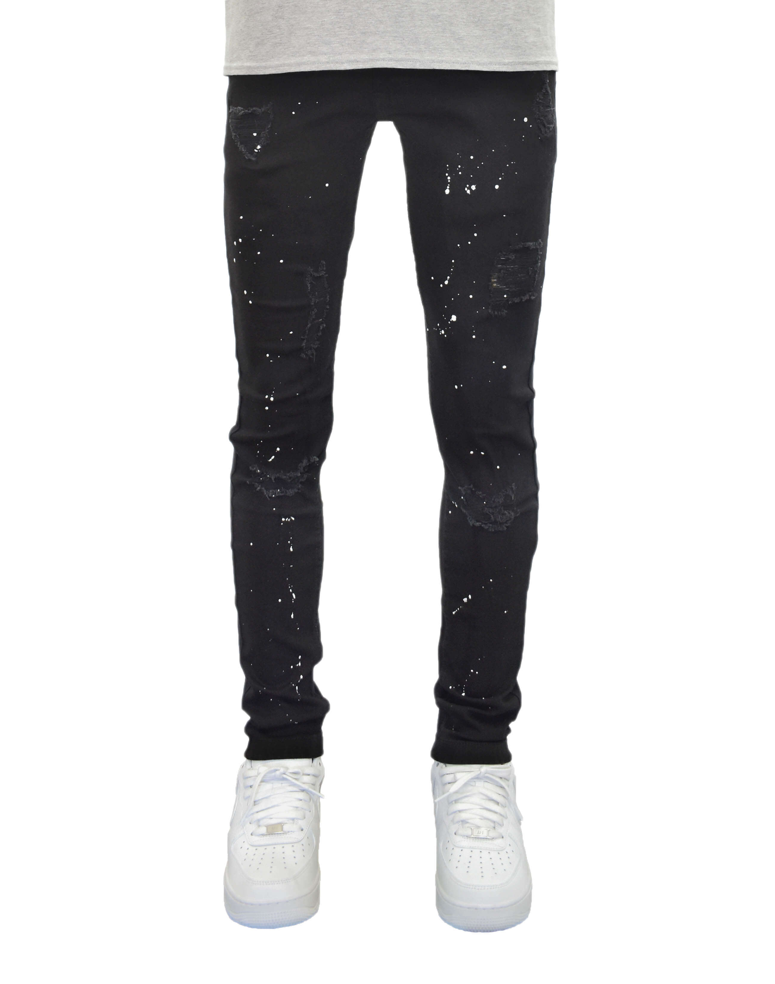 S81010 Ripped Paint Denim