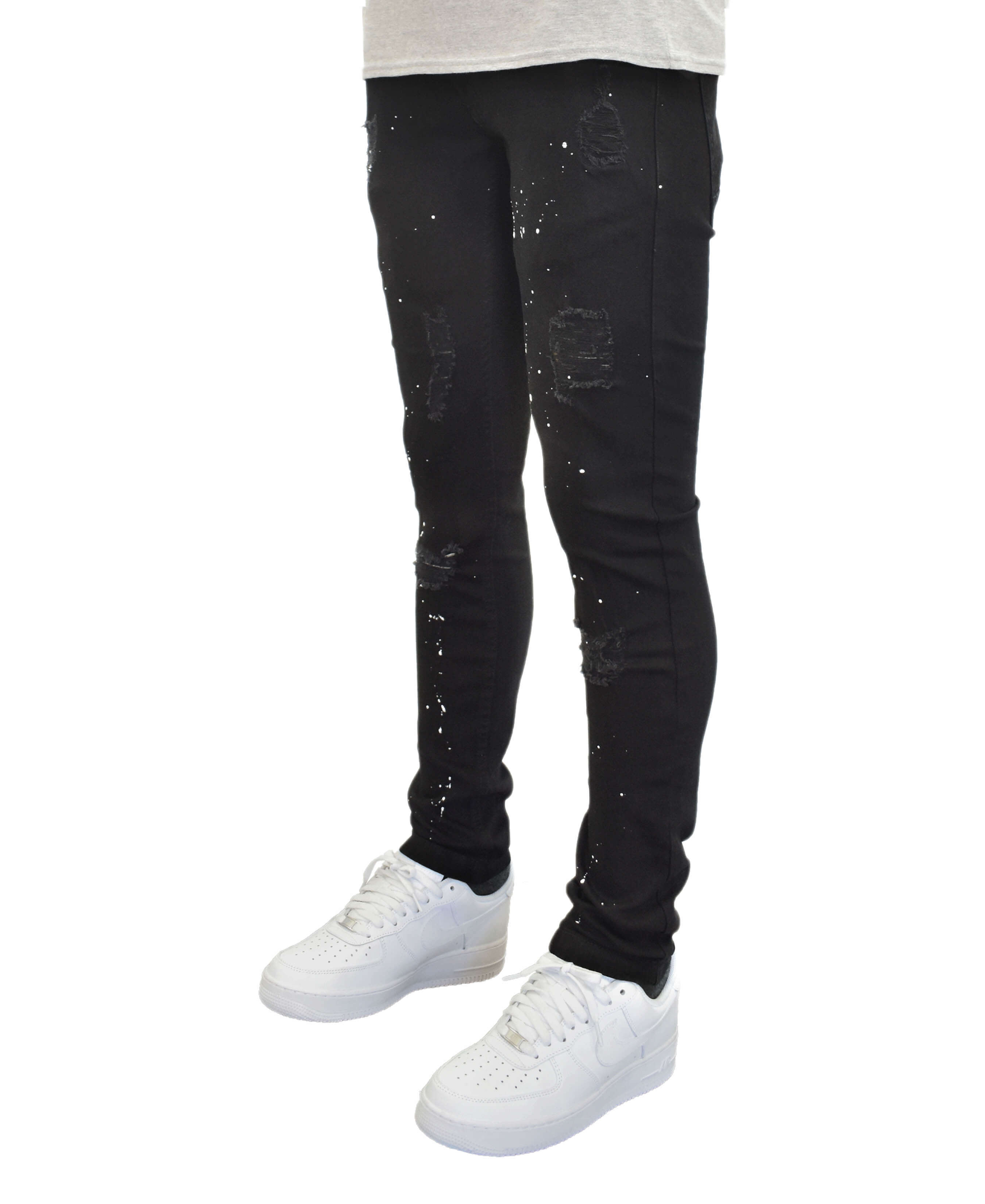 S81010 Ripped Paint Denim
